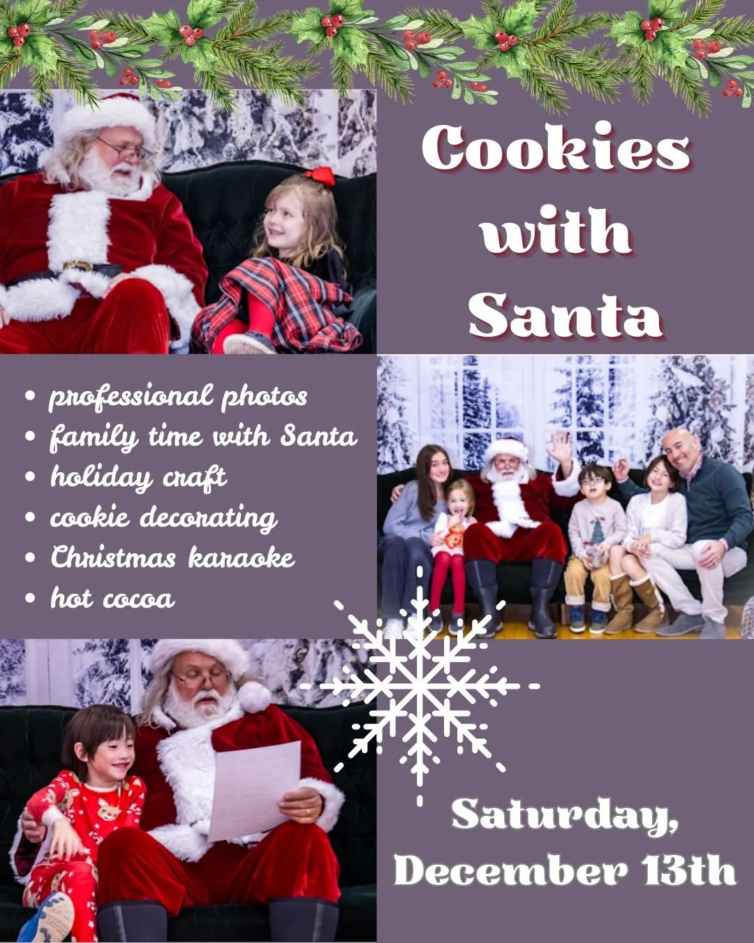 Cookies With Santa 2025