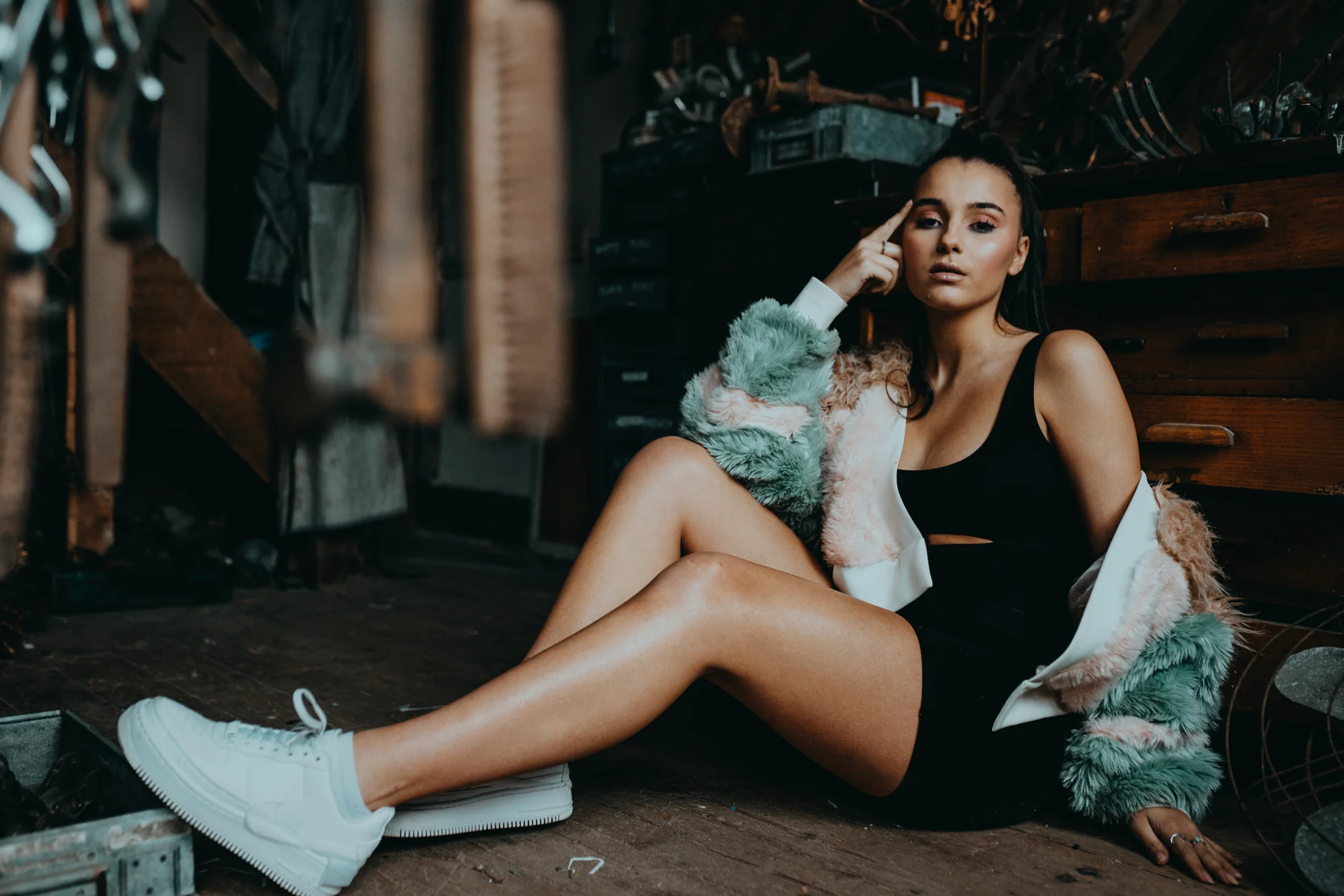 Model Grace Casper / Nemesis Models Stylist Karen Casper MUA Rebecca Shuttleworth Set Agapanthus Interiors