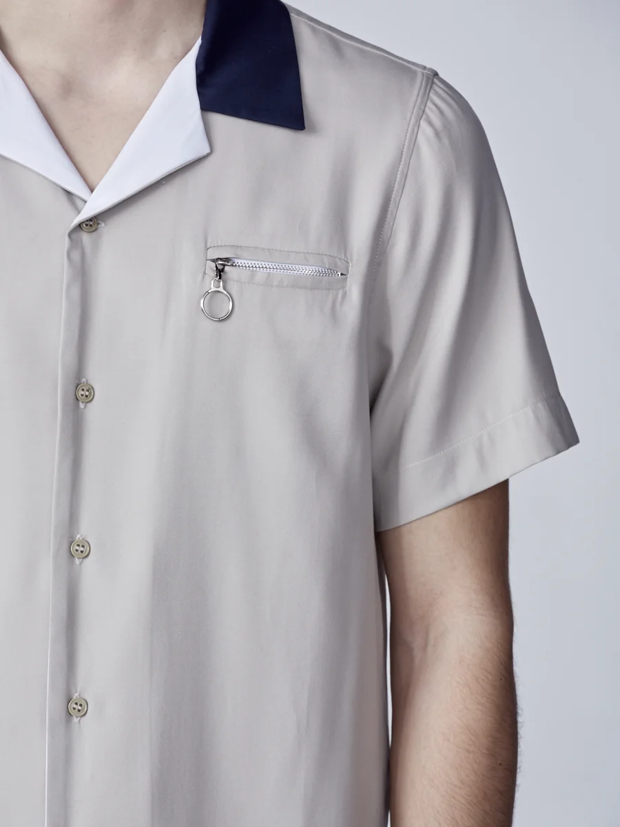 Pijama shirt for man detail 2