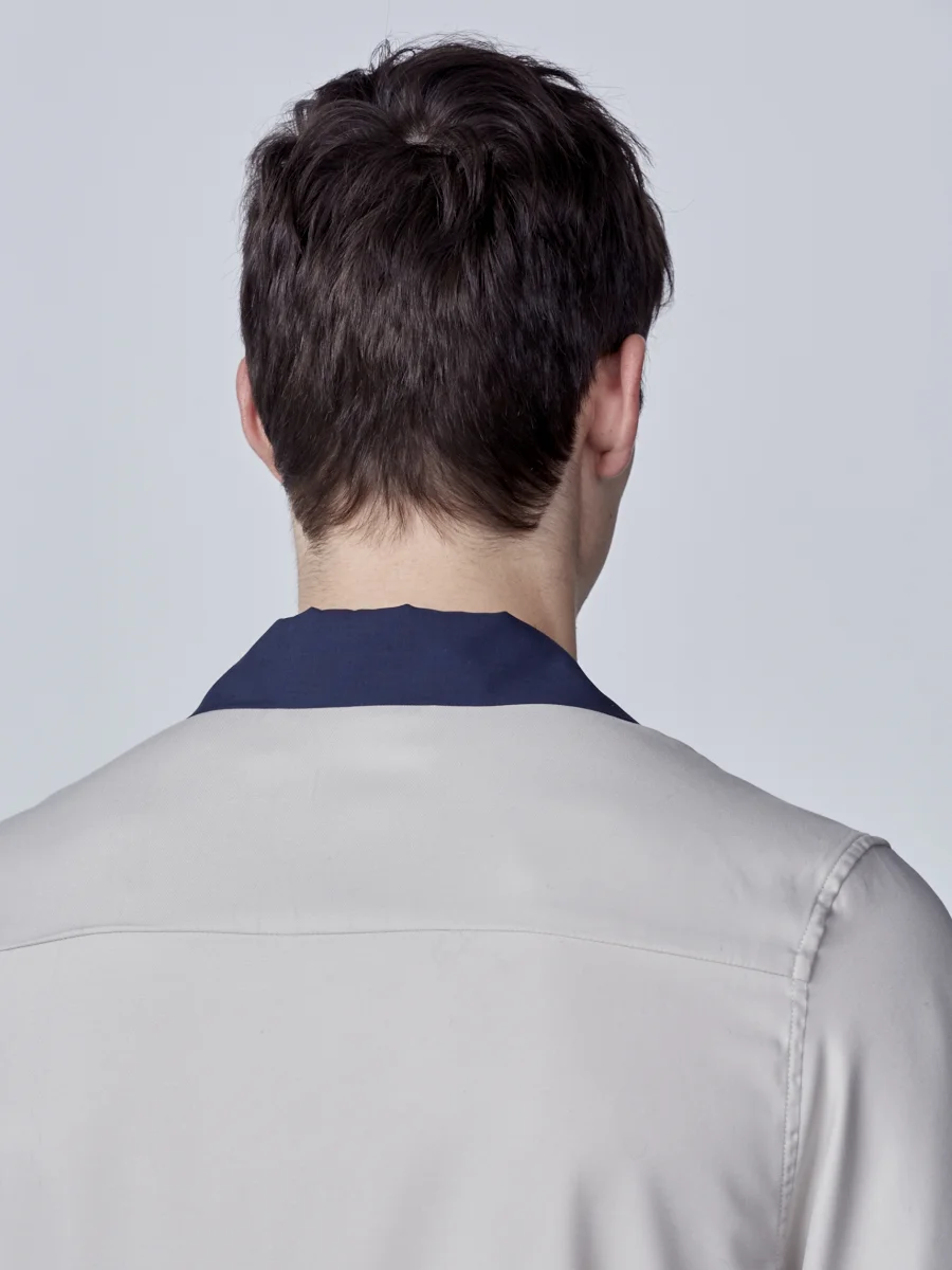 Pijama shirt for man back detail