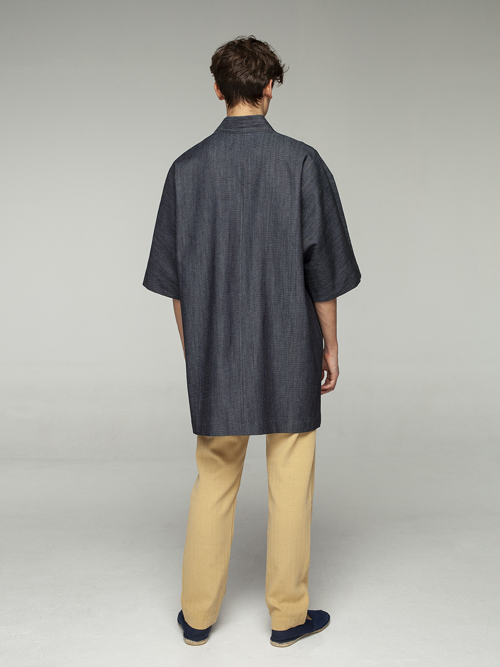denim kimono back