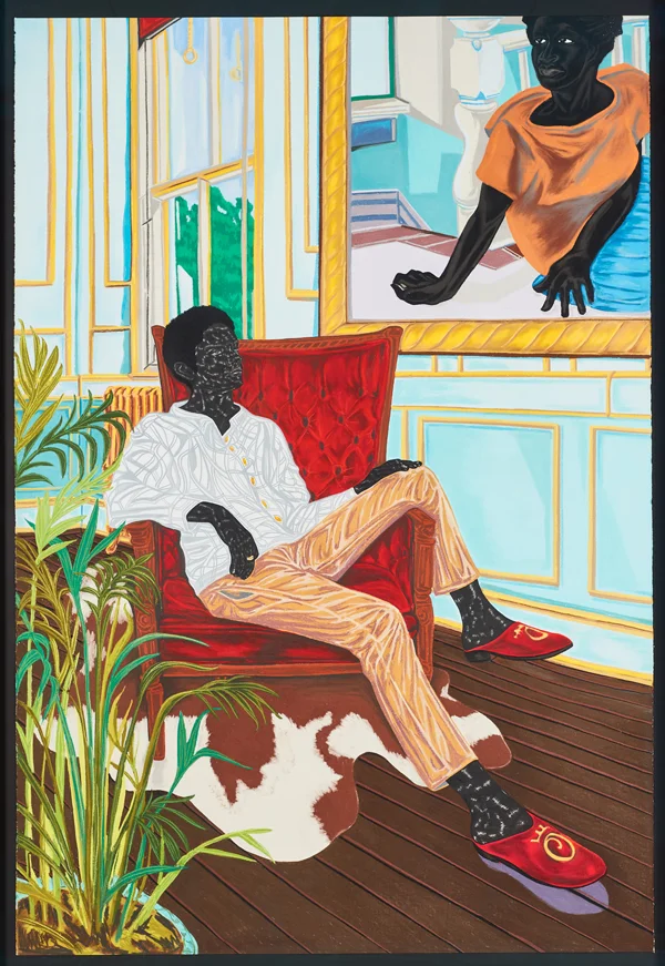 Toyin Ojih Odutola. A Grand Inheritance , 2016