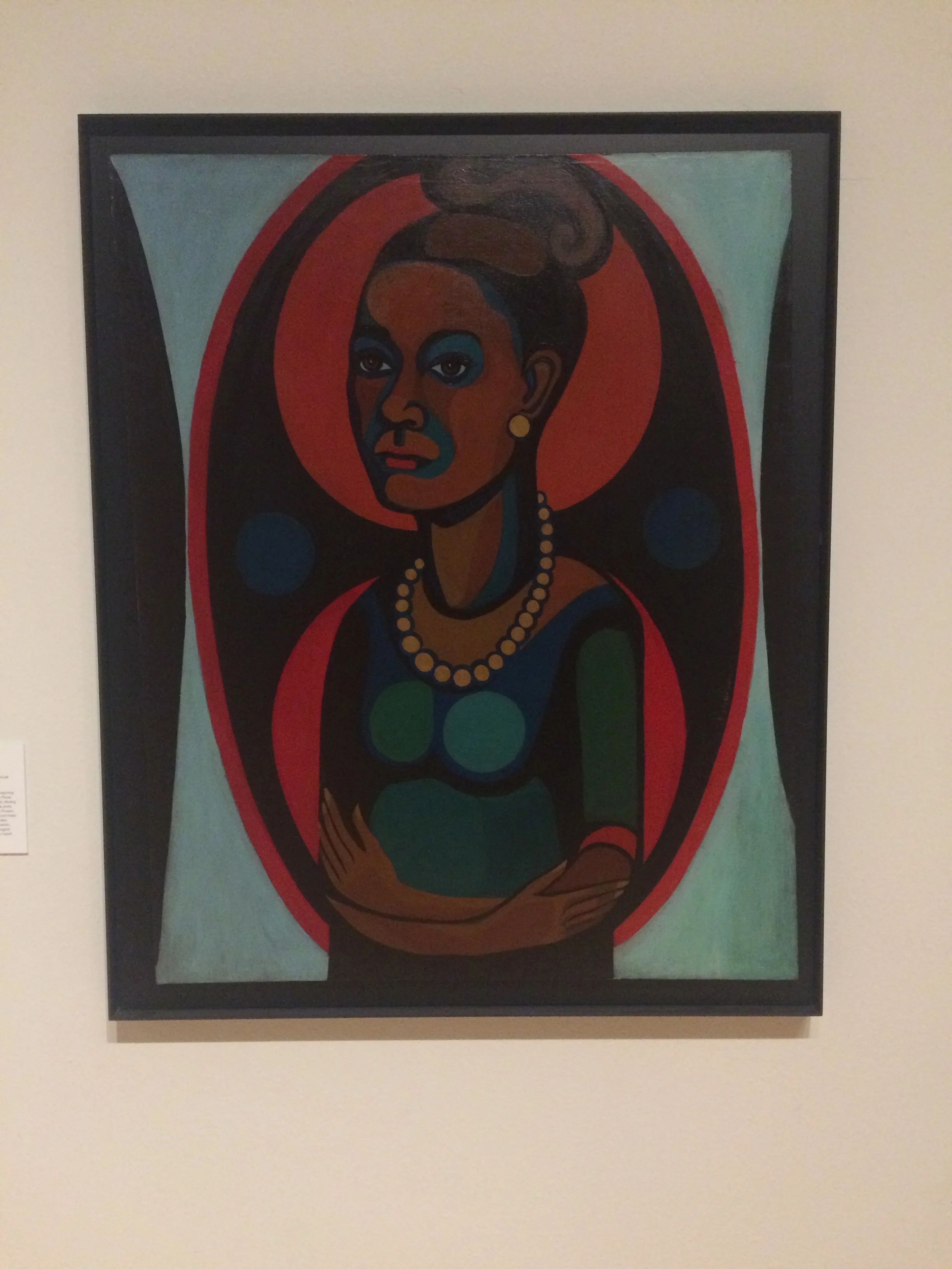 Faith Ringgold, Early Works #25: Self-Portrait, 1965
