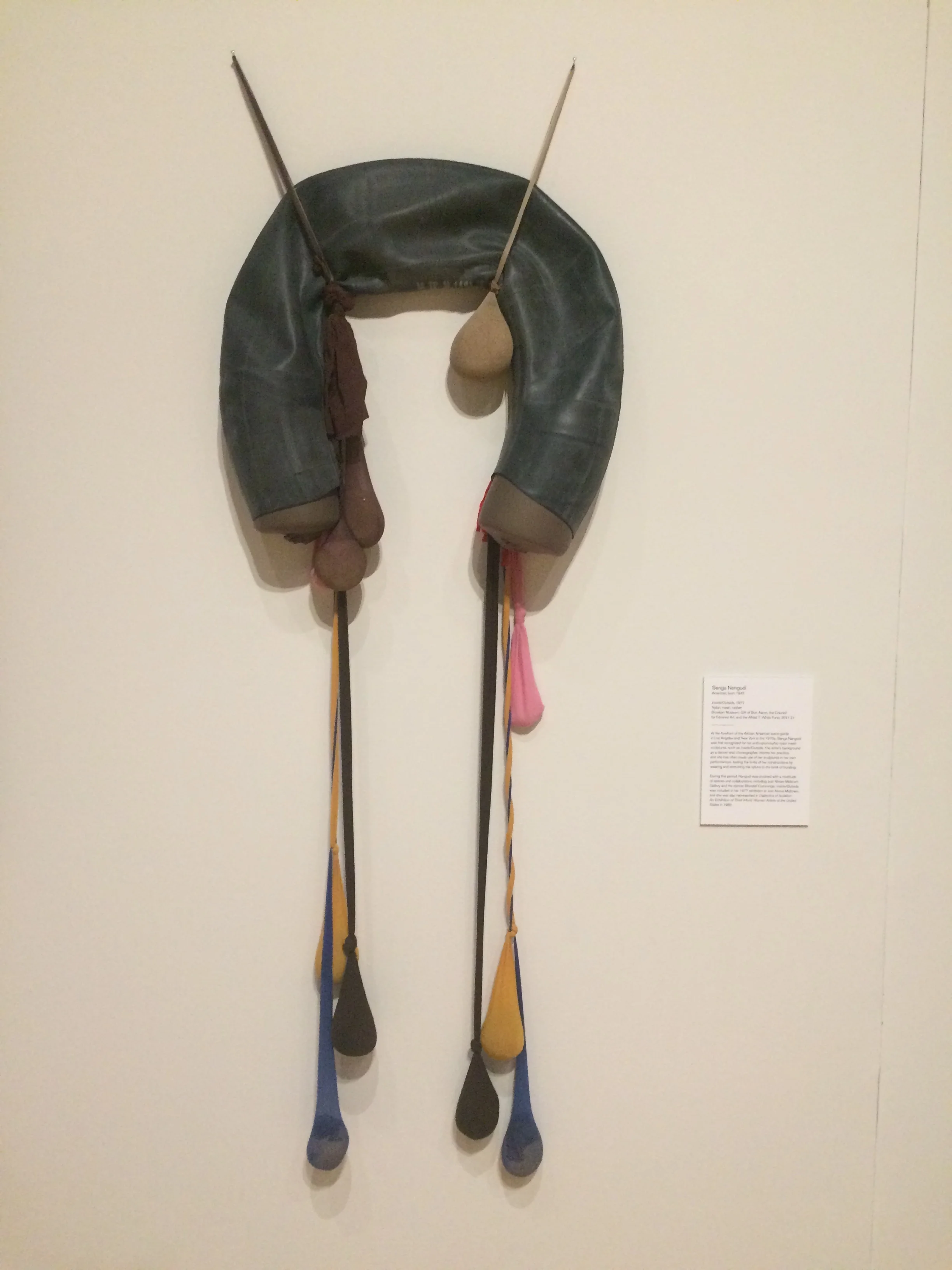 Senga Nengudi, Inside/Outside , 1977