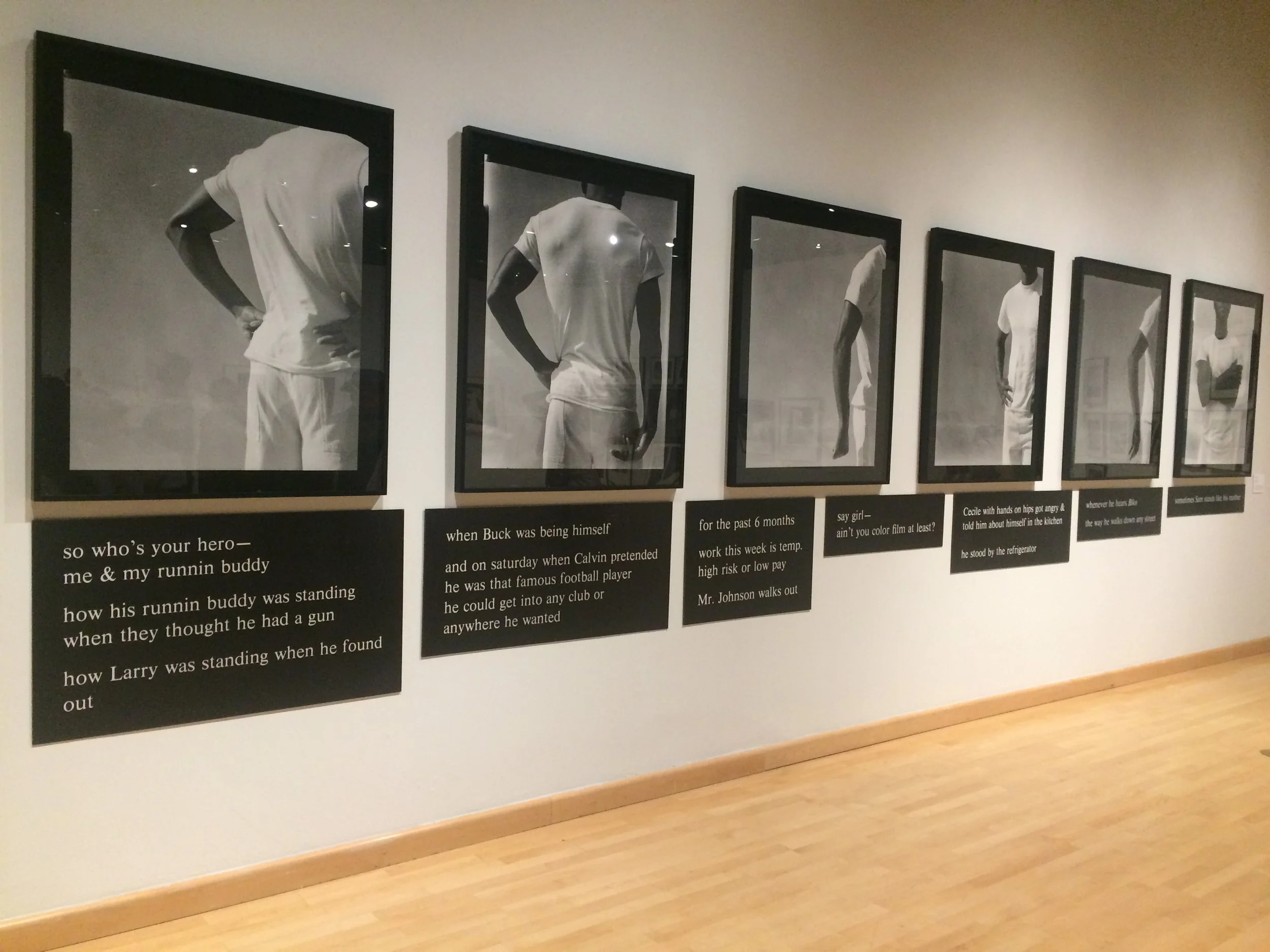 Lorna Simpson, Gestures/Reenactments, 1985
