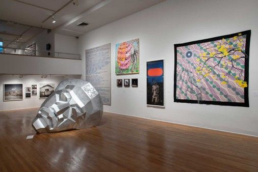 Installation view of The Shadow Took Shape at the Studio Museum in Harlem. Ph: Photo: Adam Reich.