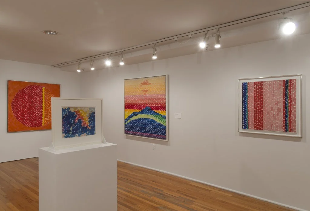 Installation view of Alma Thomas at the Studio Museum in Harlem, 2016.