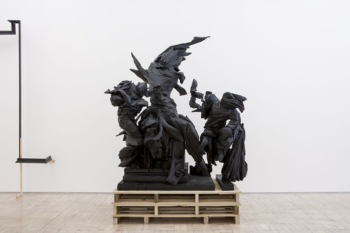 Wim Botha, Prism 10 (Dead Laocoön), 2014. Featured in The Divine Comedy – Heaven, Hell, Purgatory by Contemporary African Artists at Museum für Moderne Kunst, Frankfurt. PH: Axel Schneider.