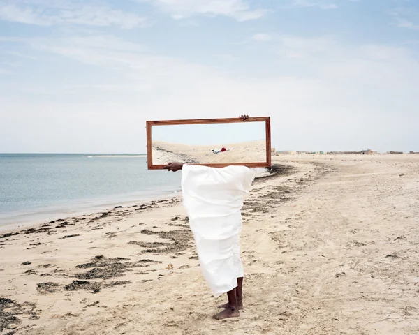 Dawit L. Petros, Untitled (Prologue II) , from the series The Stranger‘s Notebook , 2016. Featured in Snap Judgements: New Positions in Contemporary African Photograph , International Center of Photography, 2006. Above: PH: Andreas Gebert, 2011, Courtesy Museum Folkwang.