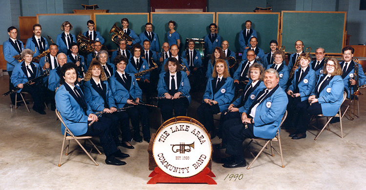 The band in 1990.
