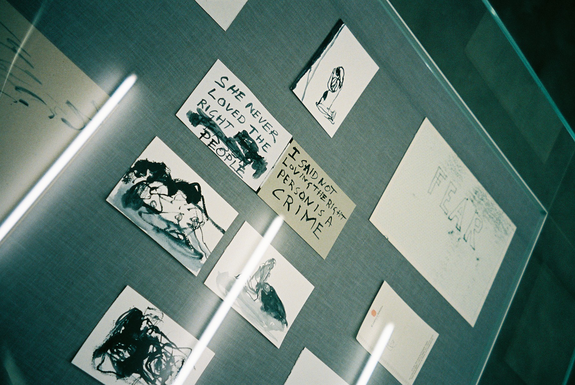 Tracey Emin’s exhibition.