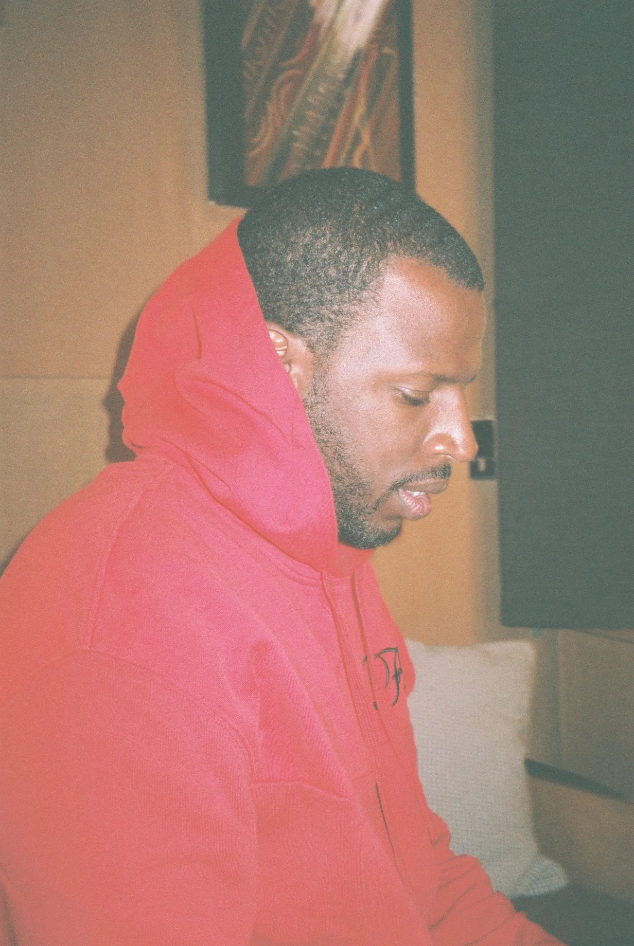 A day at the studio w/ my friend Dino D'Santiago