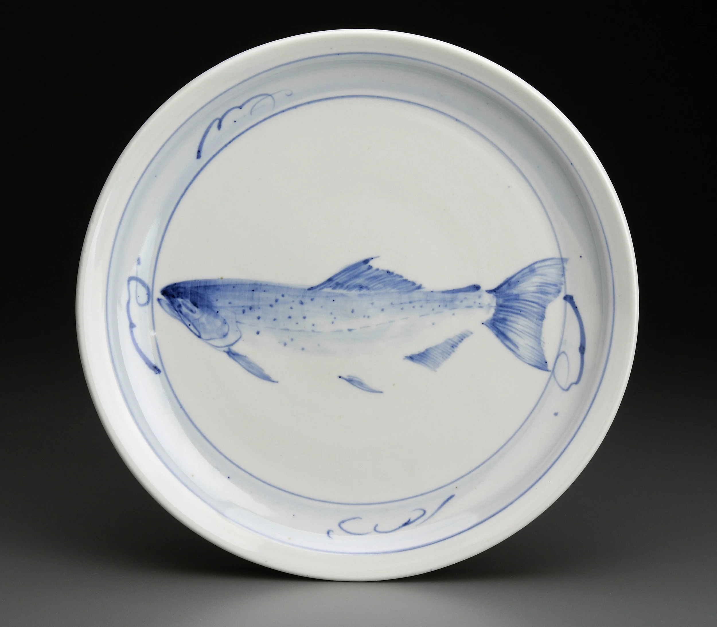 Dinner Plate with Fish