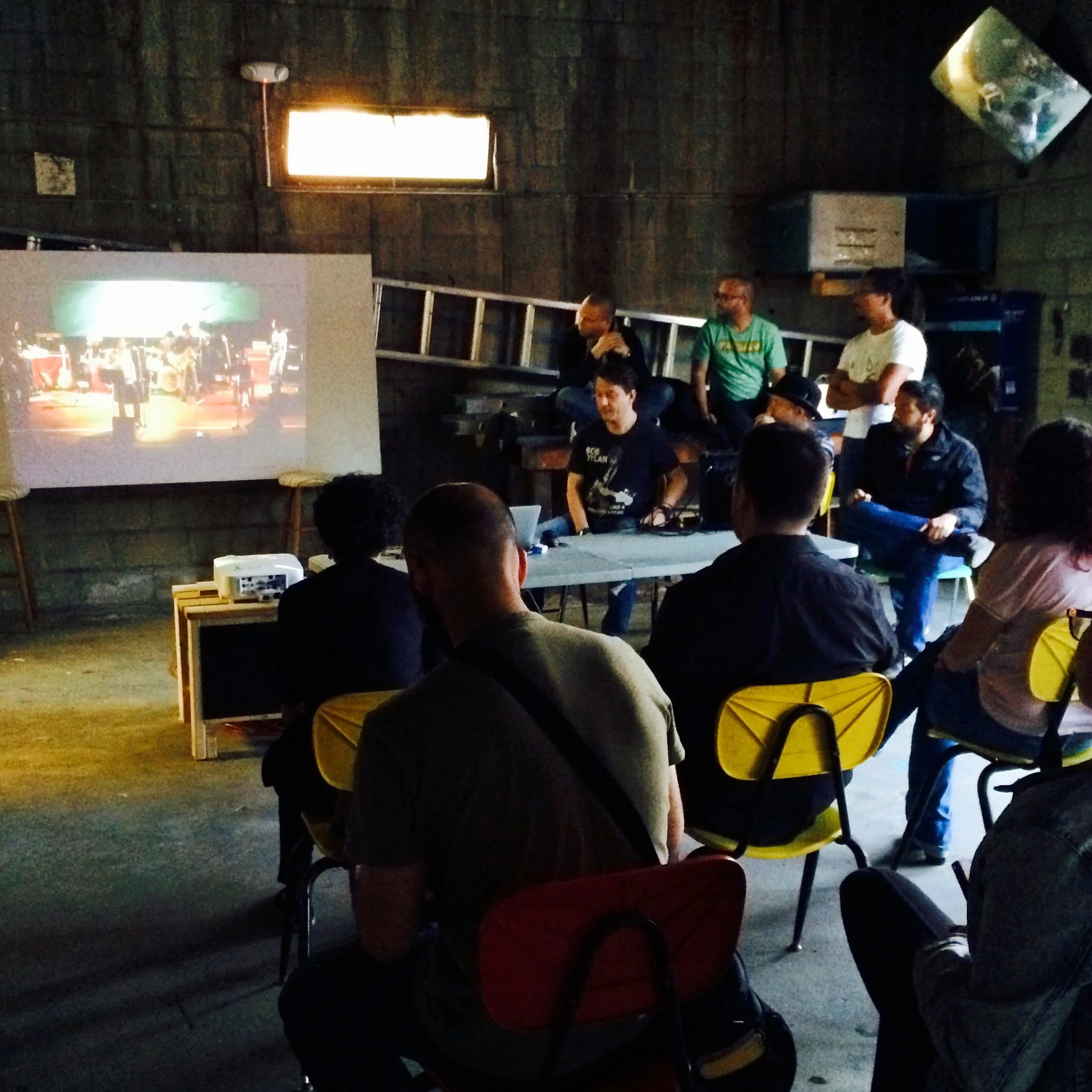 Artist talk, El Hombrecito, 2016