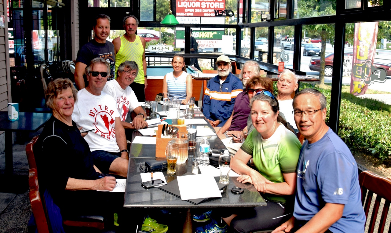 Left to right: Frances Steinfeld, John Hodgson, Dave McDonald, Jody Cranston (standing), Dave Ulis (standing), Robbin Whachell, Harnek Toor, Andrew Natale, Scot Henney, Gabriella Moro, Lori Graham, and Owen Wong.