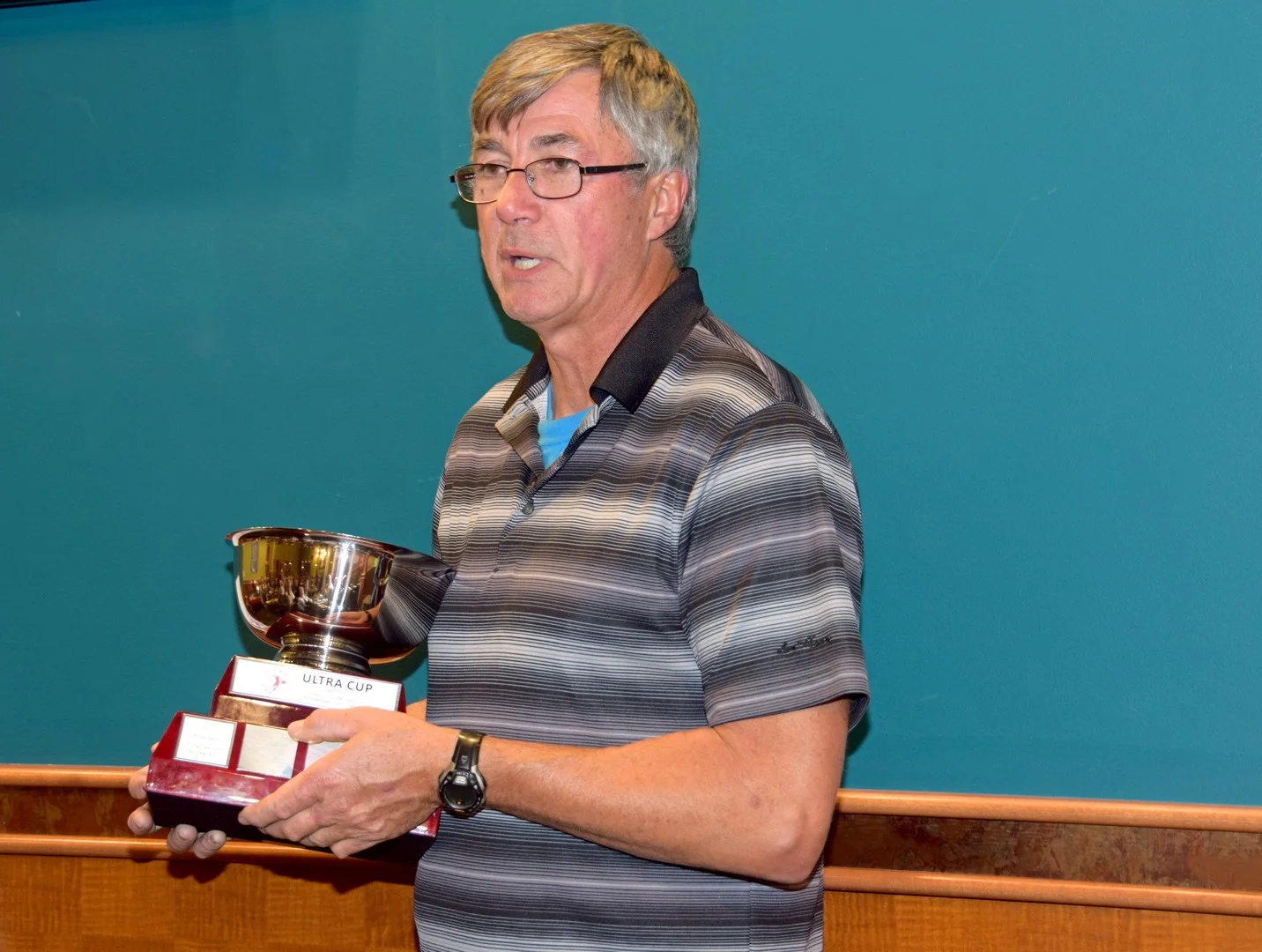 Club President, Dave McDonald
