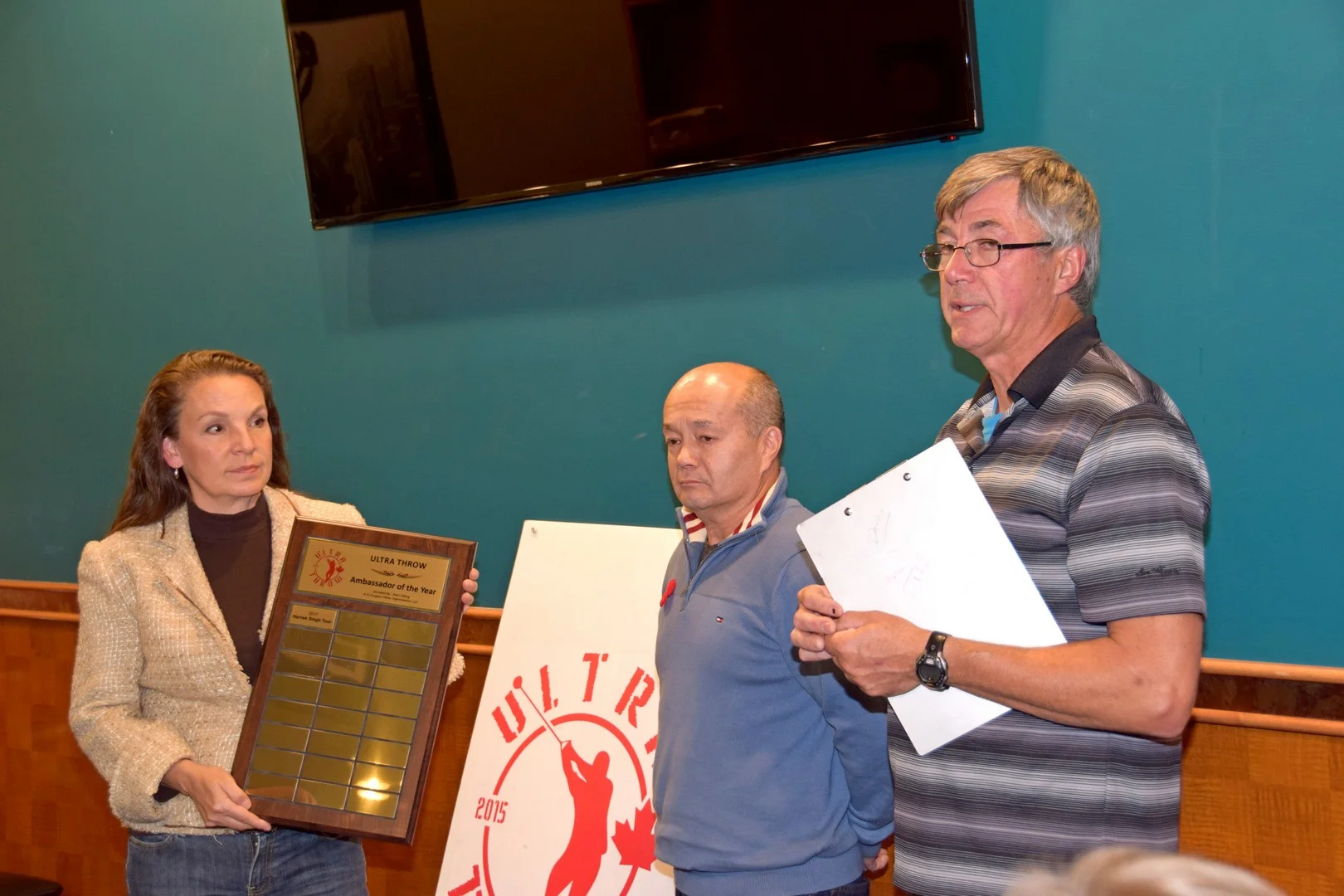 Ambassador of the Year presentation