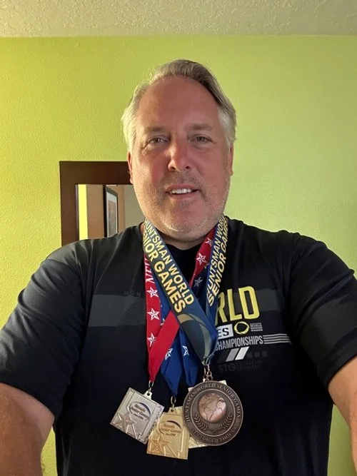 Shawn Stevens Brings Home the Gold at U.S. Senior Games