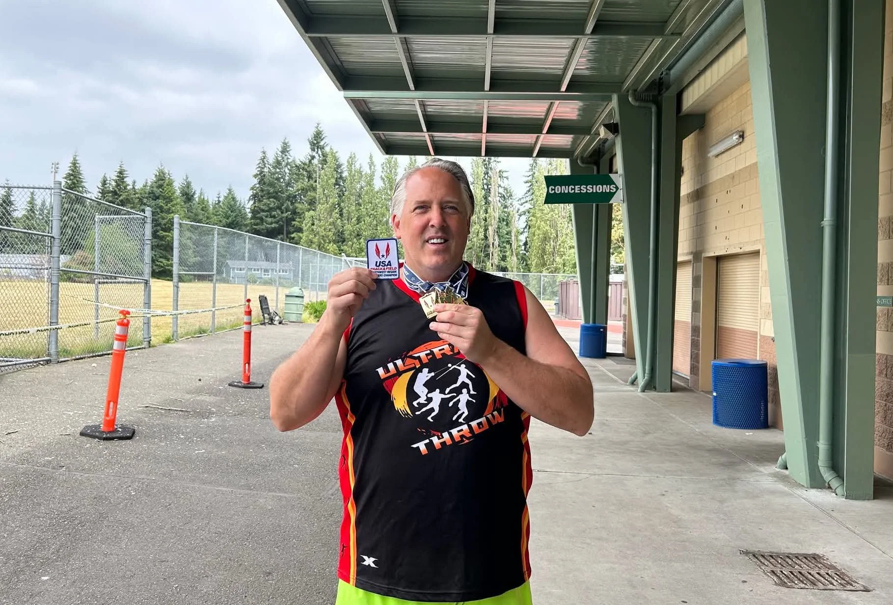 Gold Rush and BC Record at USATF Championships
