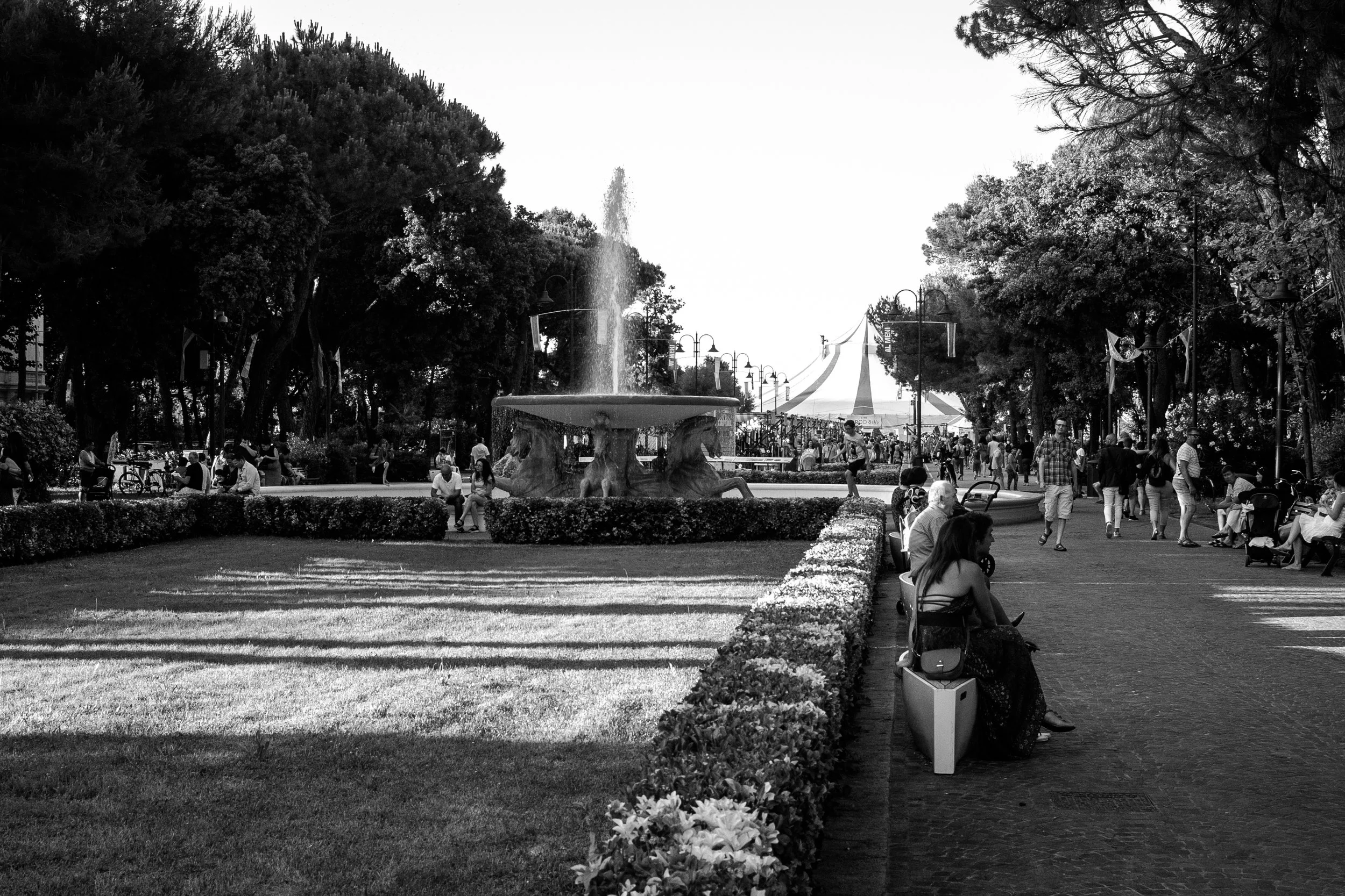 Idyllic scenes from Rimini.