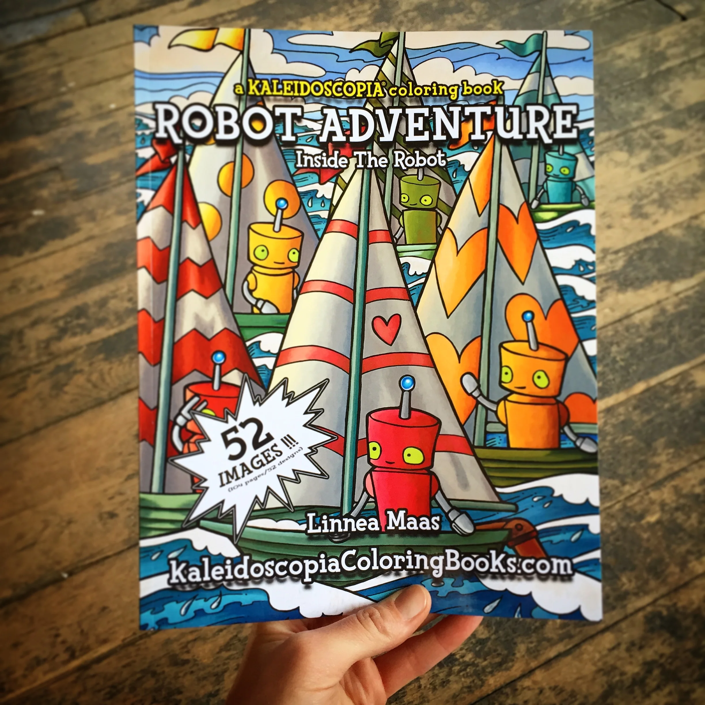 Robot Adventure Coloring Book