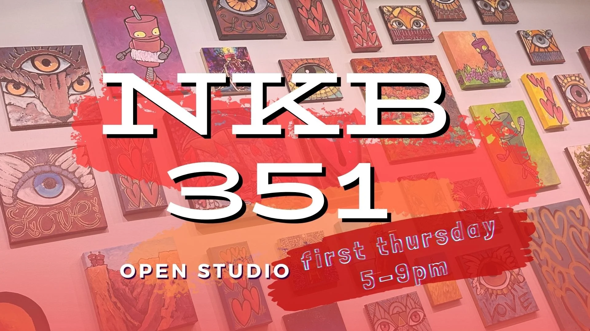 First Thursday December: Open Studio at NKB 351