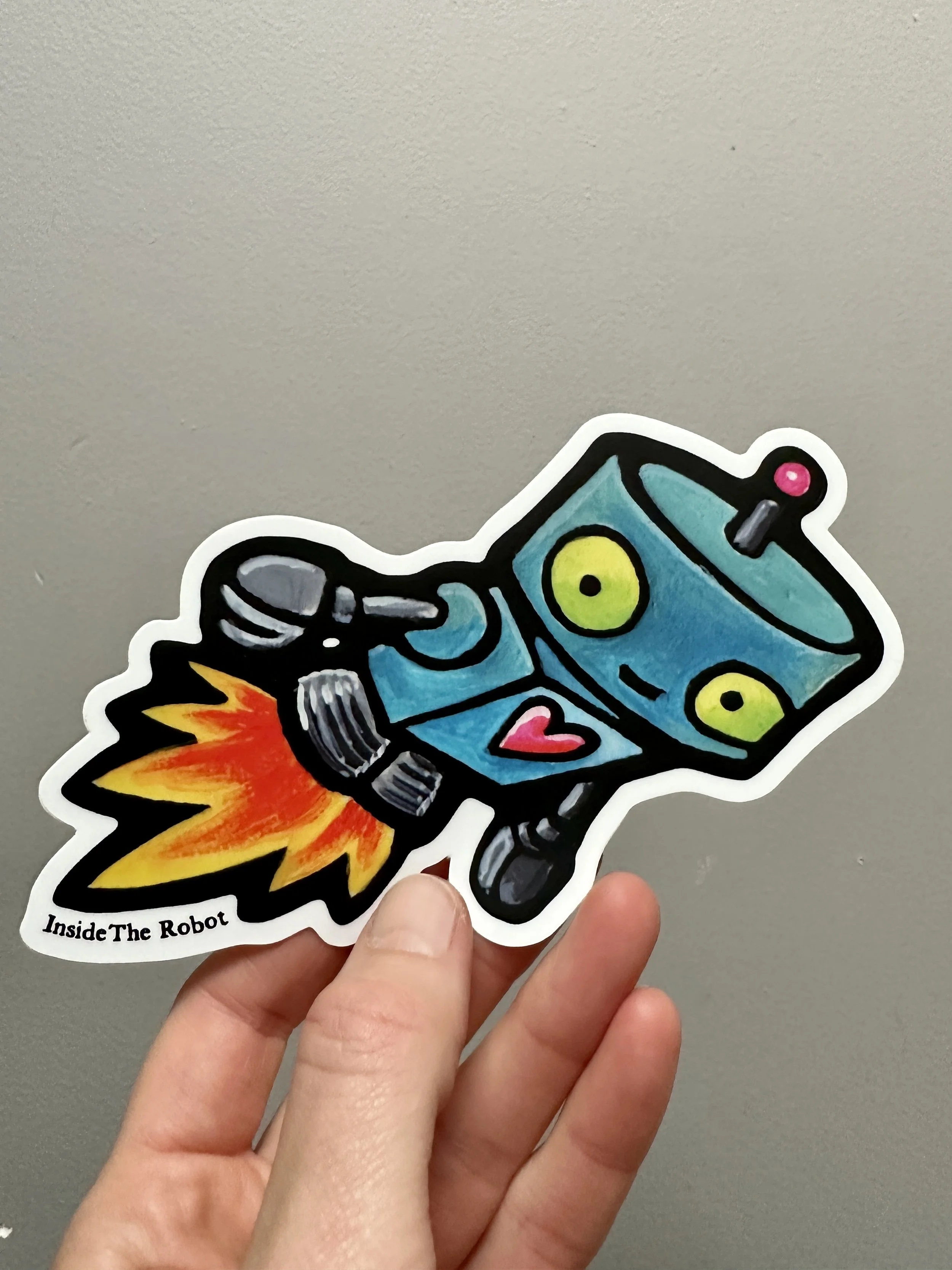Blue/Rocket Robot