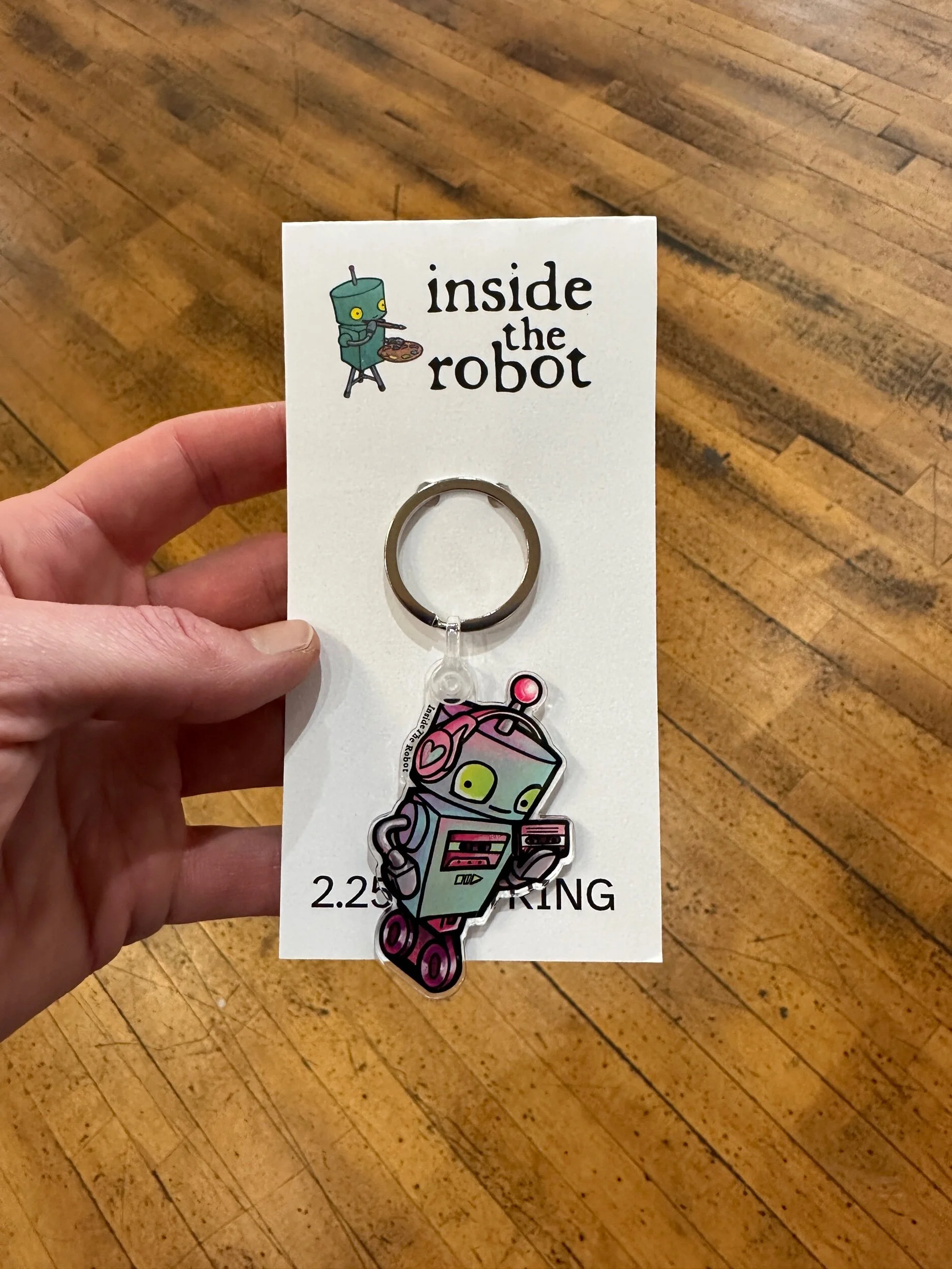 2.25" Vapor Key Ring