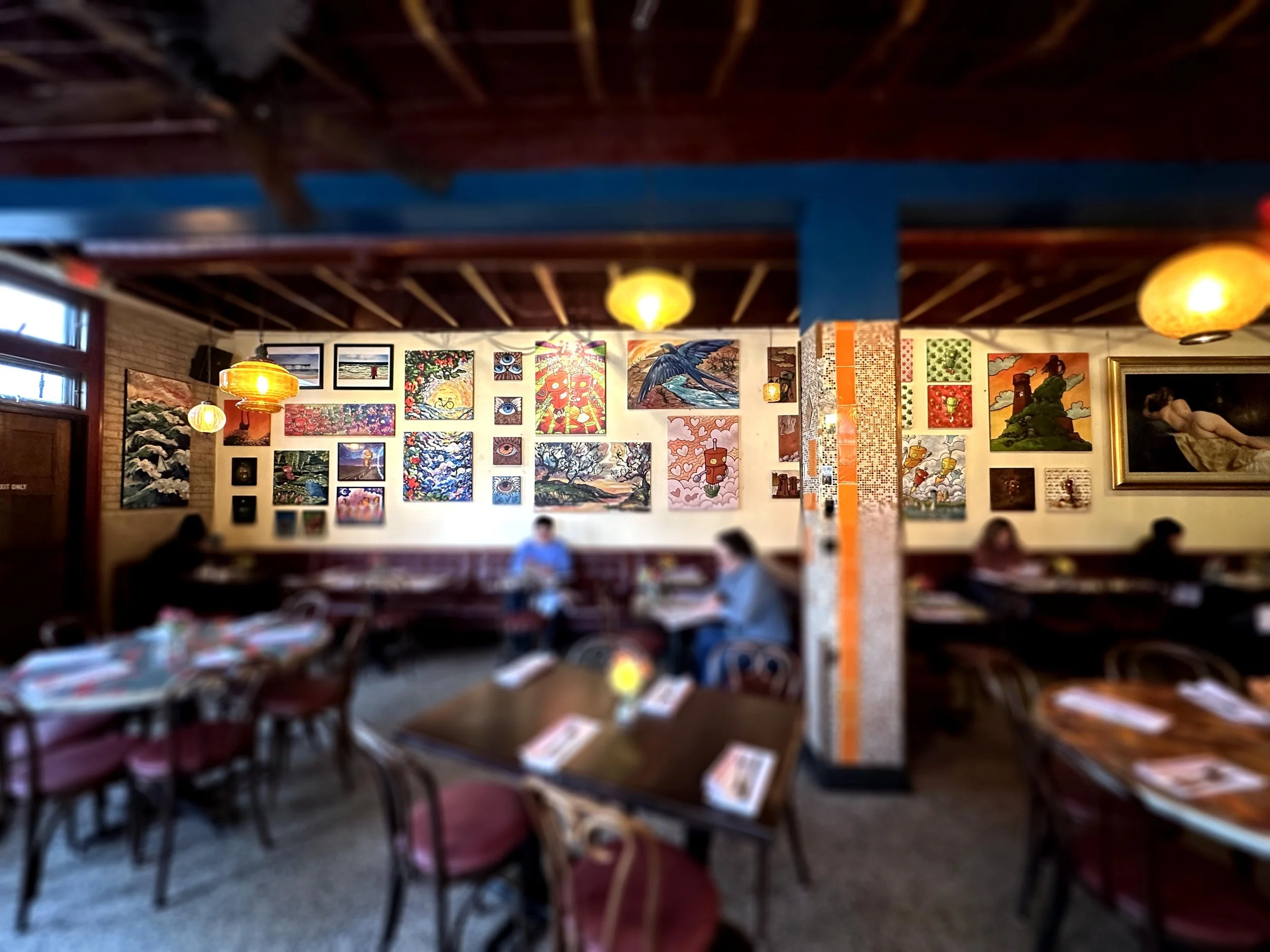 Palette a la Parisienne: Solo Exhibit at Barbette