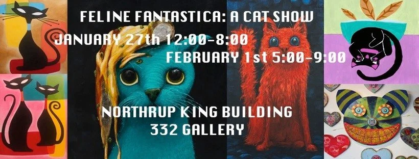 Feline Fantastica: Group Exhibit Cat Art Show