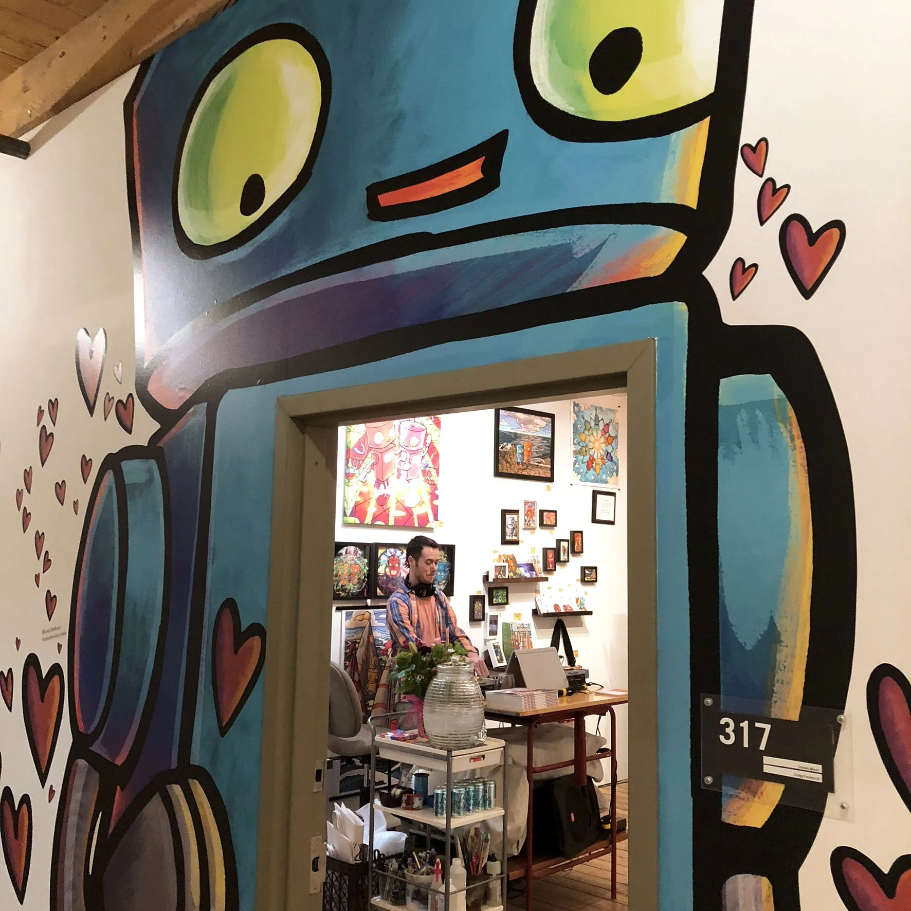 Casket Arts Building - InsideTheRobot Entrance