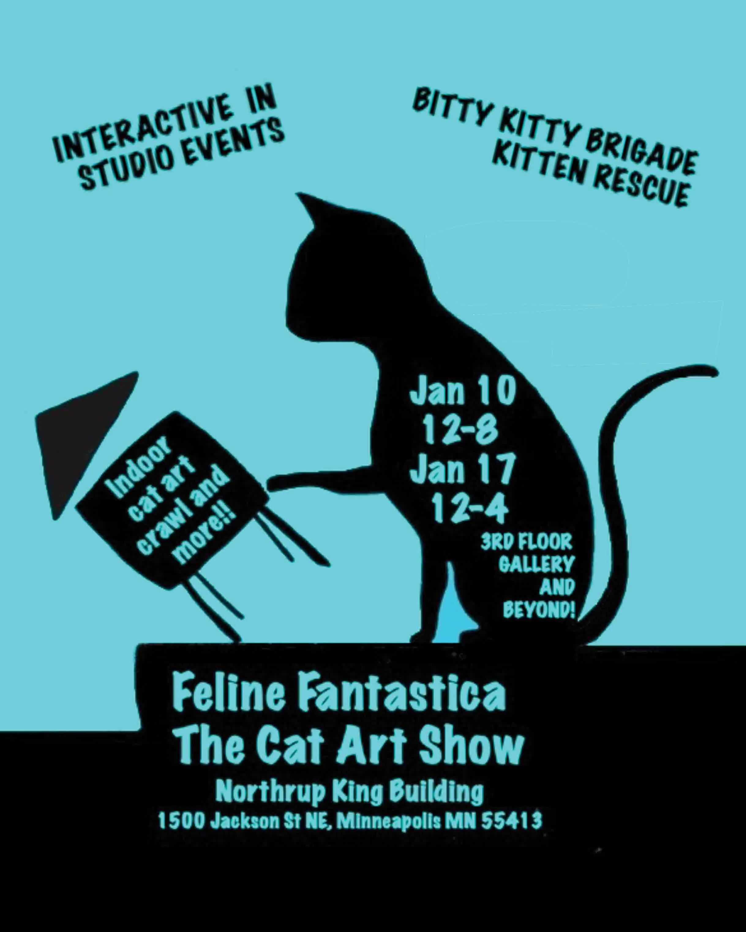 Feline Fantastica 3: Cat Art Group Exhibit