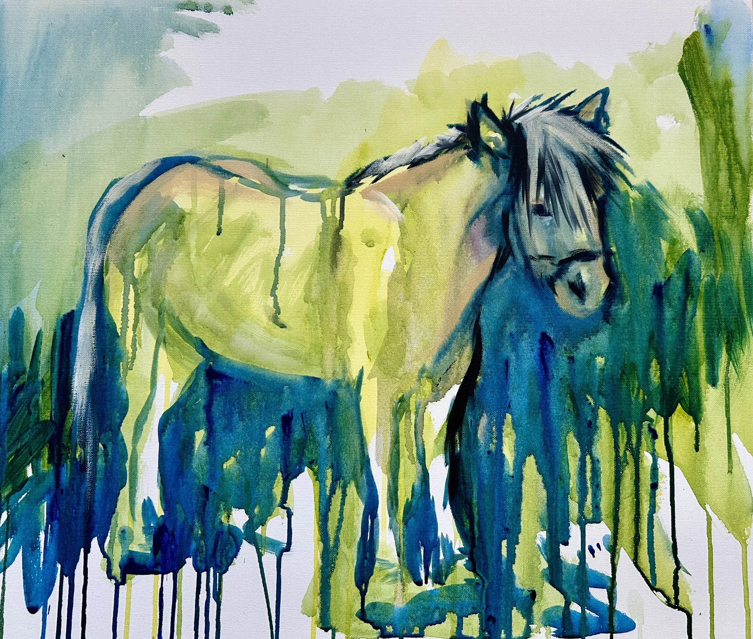MN Horse Expo - Live Paintings // Icelandic