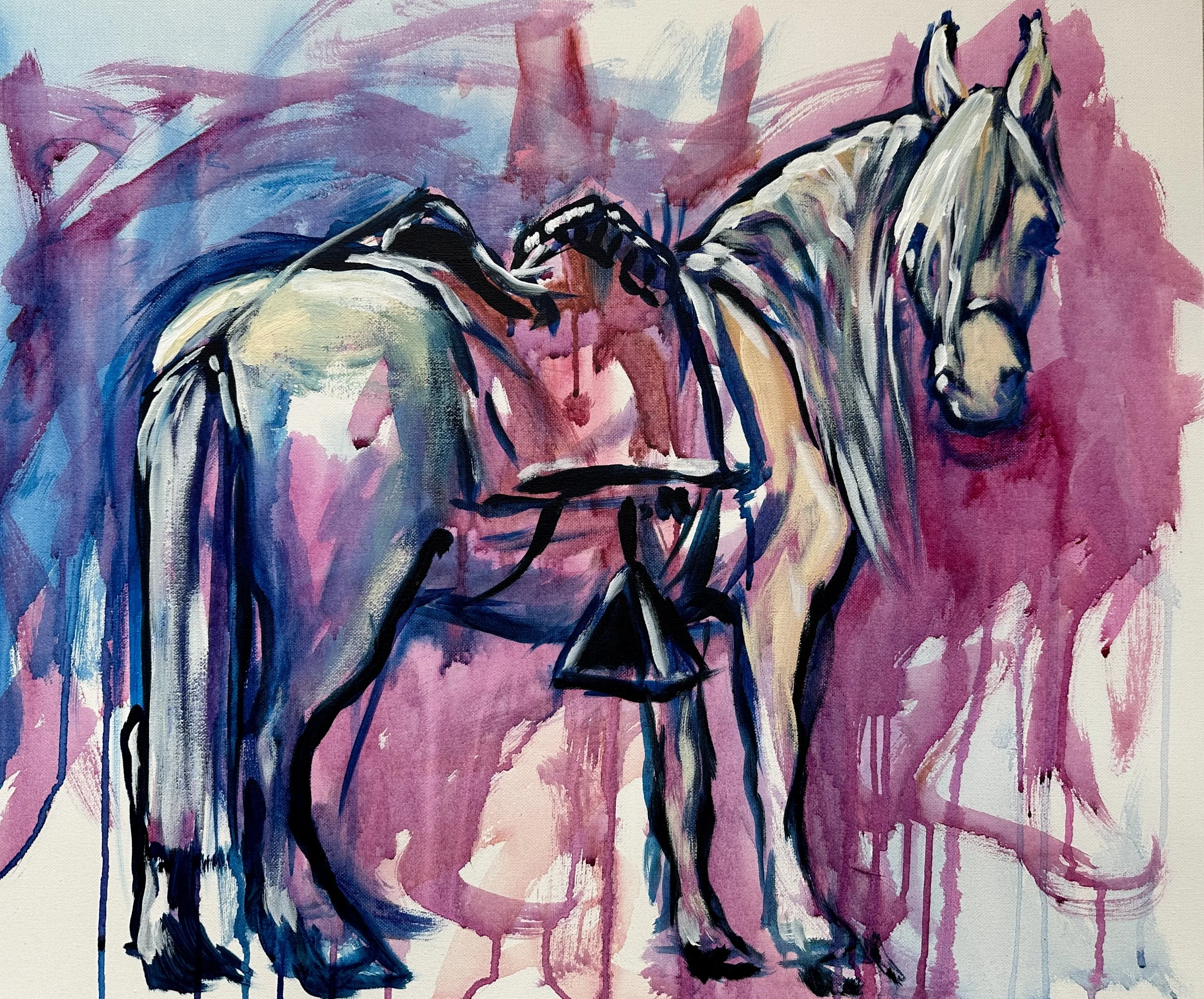 MN Horse Expo - Live Paintings // Peruvian