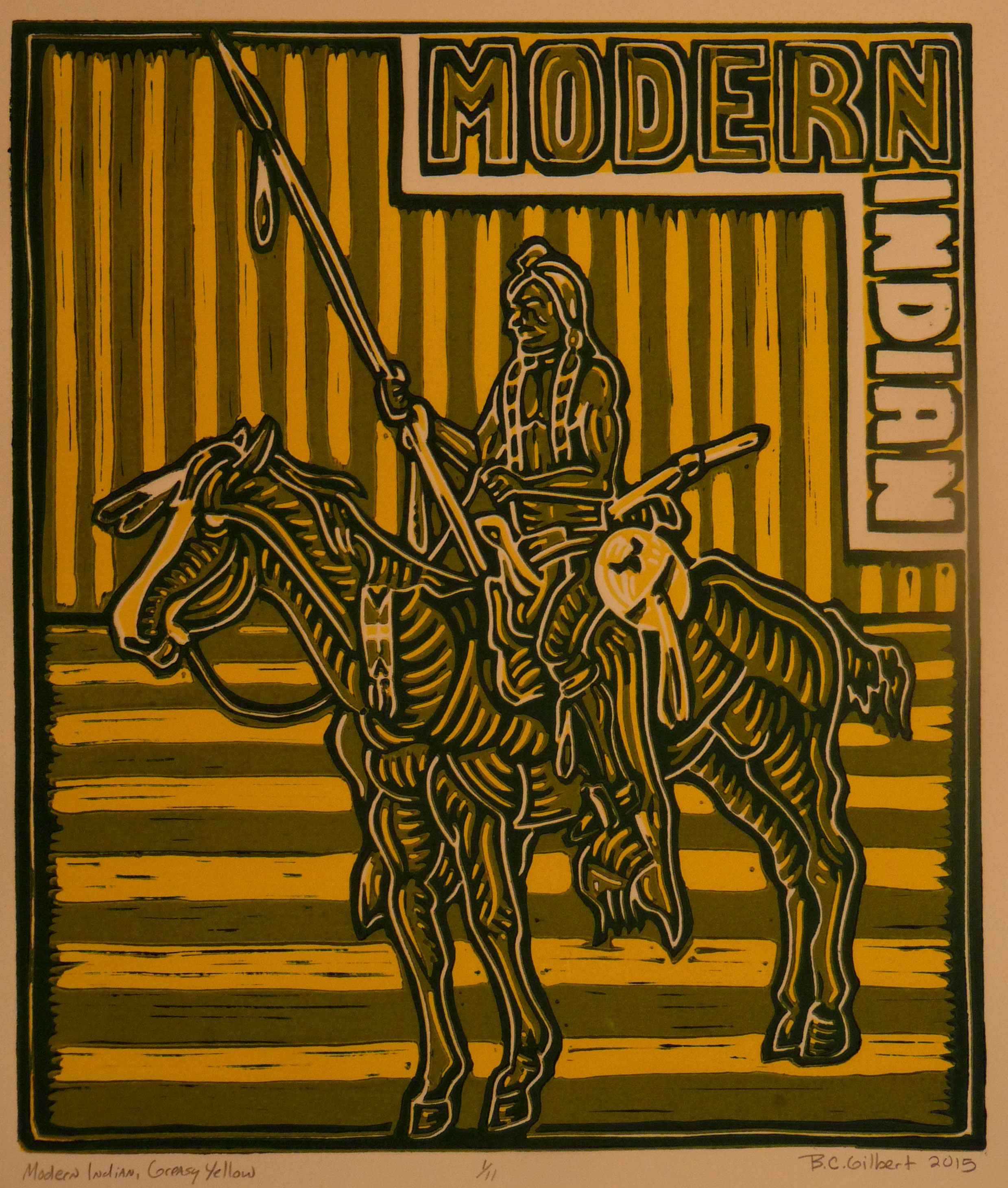 Modern Indian, Greasy Yellow 2015