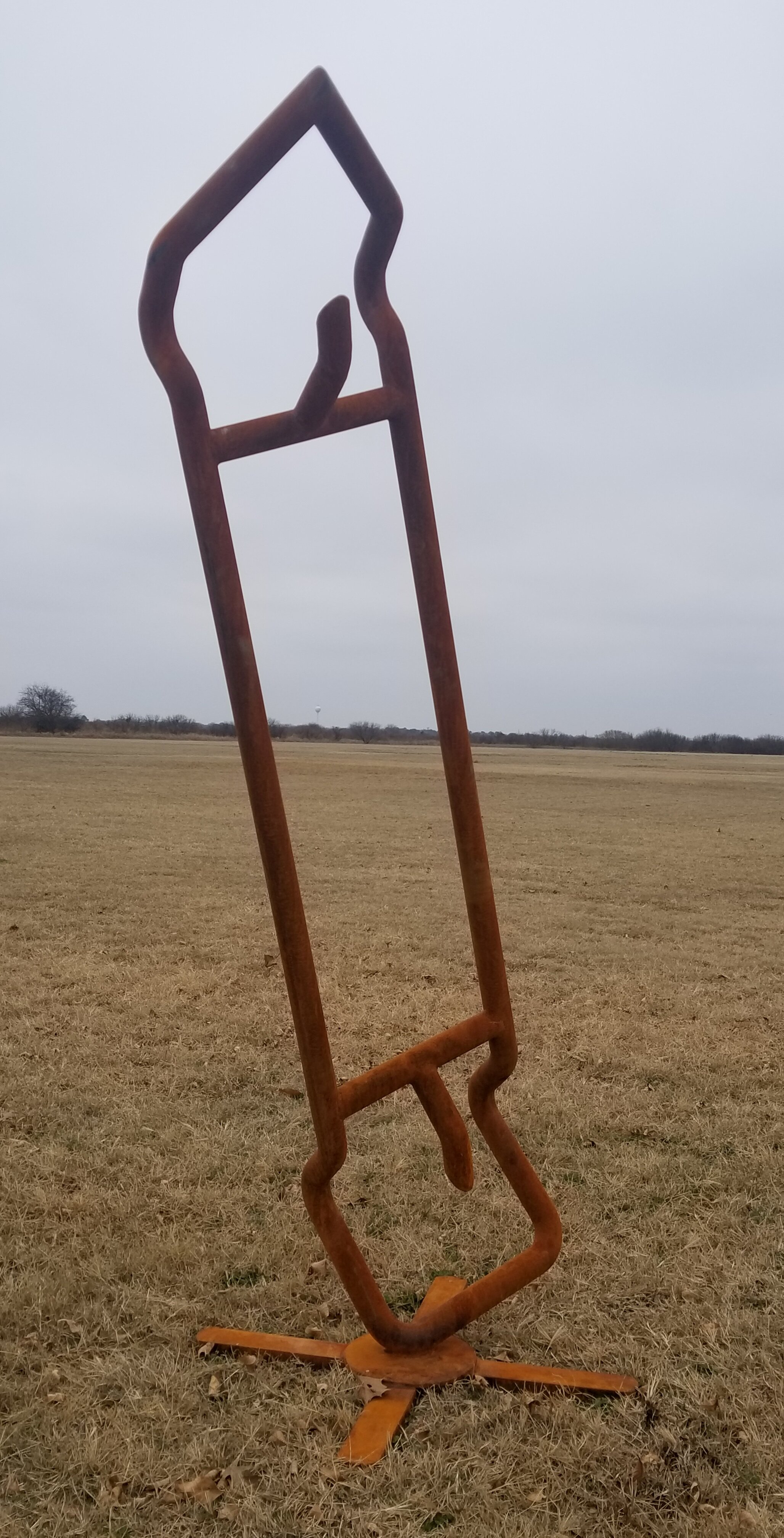 Church Key Pipe Frame,  2017