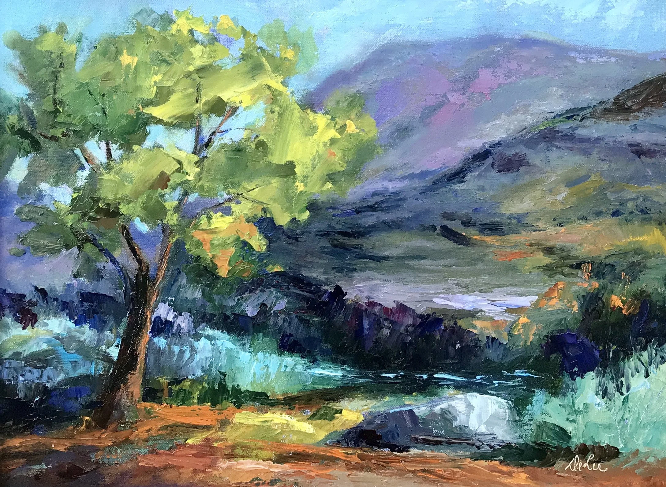 Touch of Autumn 1
Oil, 12 x 16
Sold