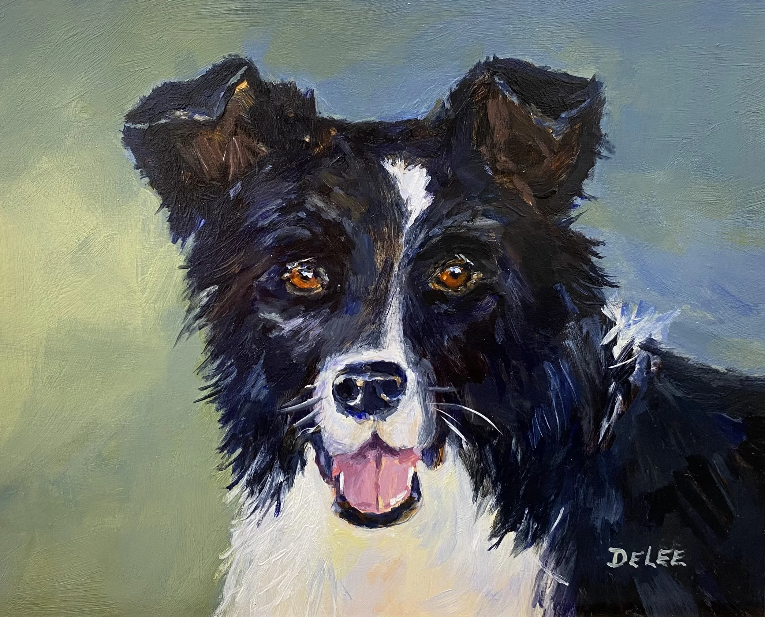 Border Collie
Acrylic, 8 x 8
Sold