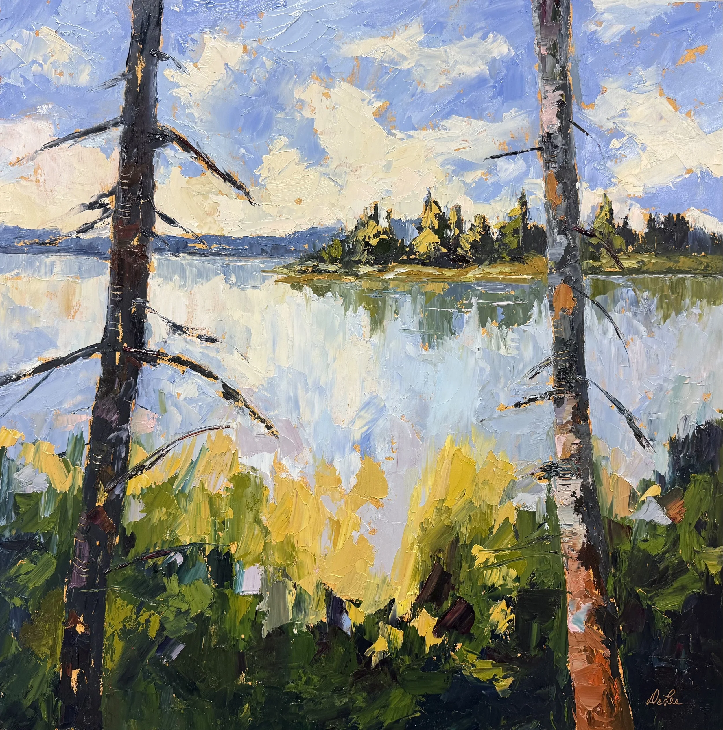 Fairy Island
Oil, 24 x 24 
Available
