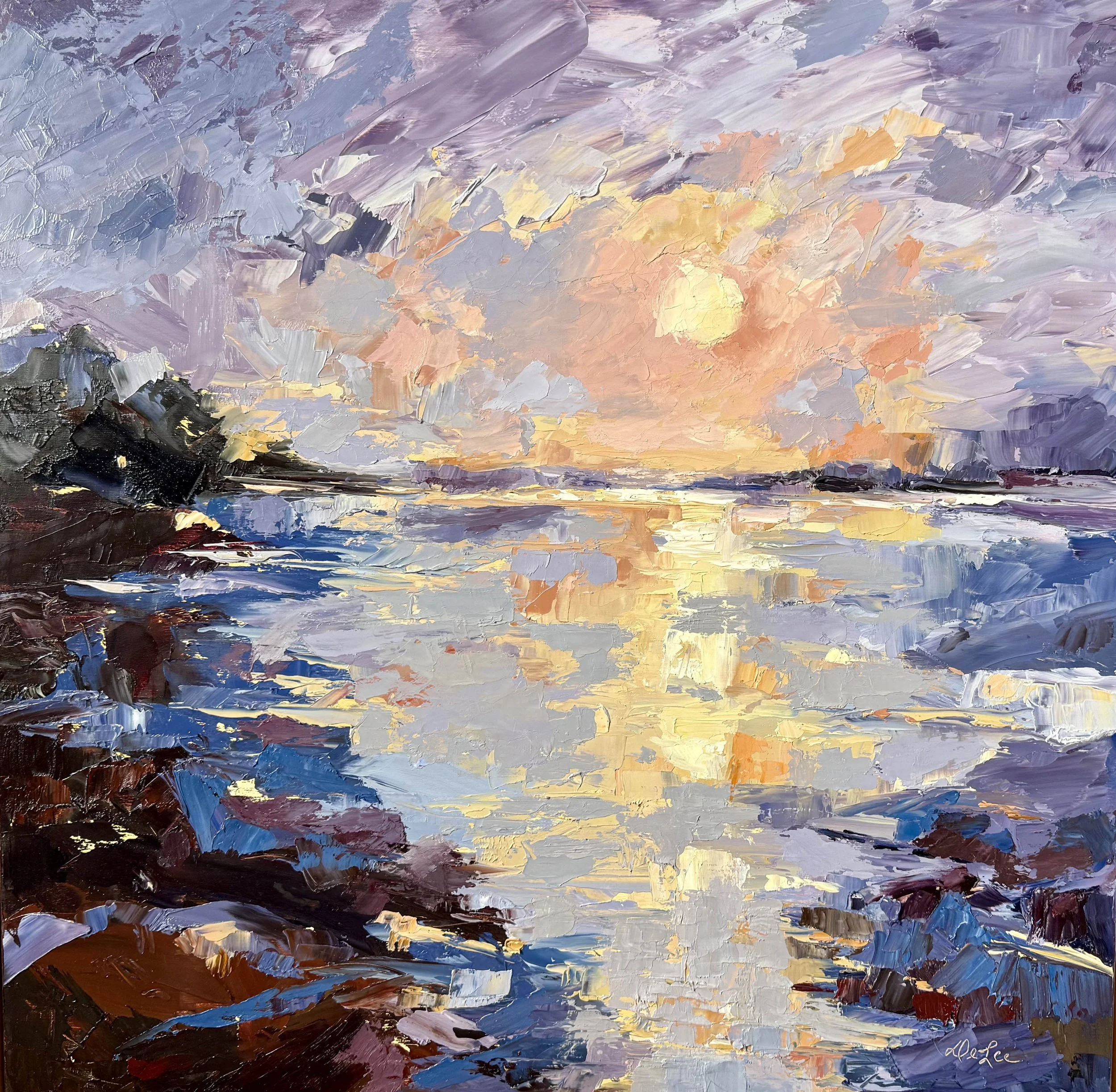 The Promise of Light
Oil, 24 x 24
Available
