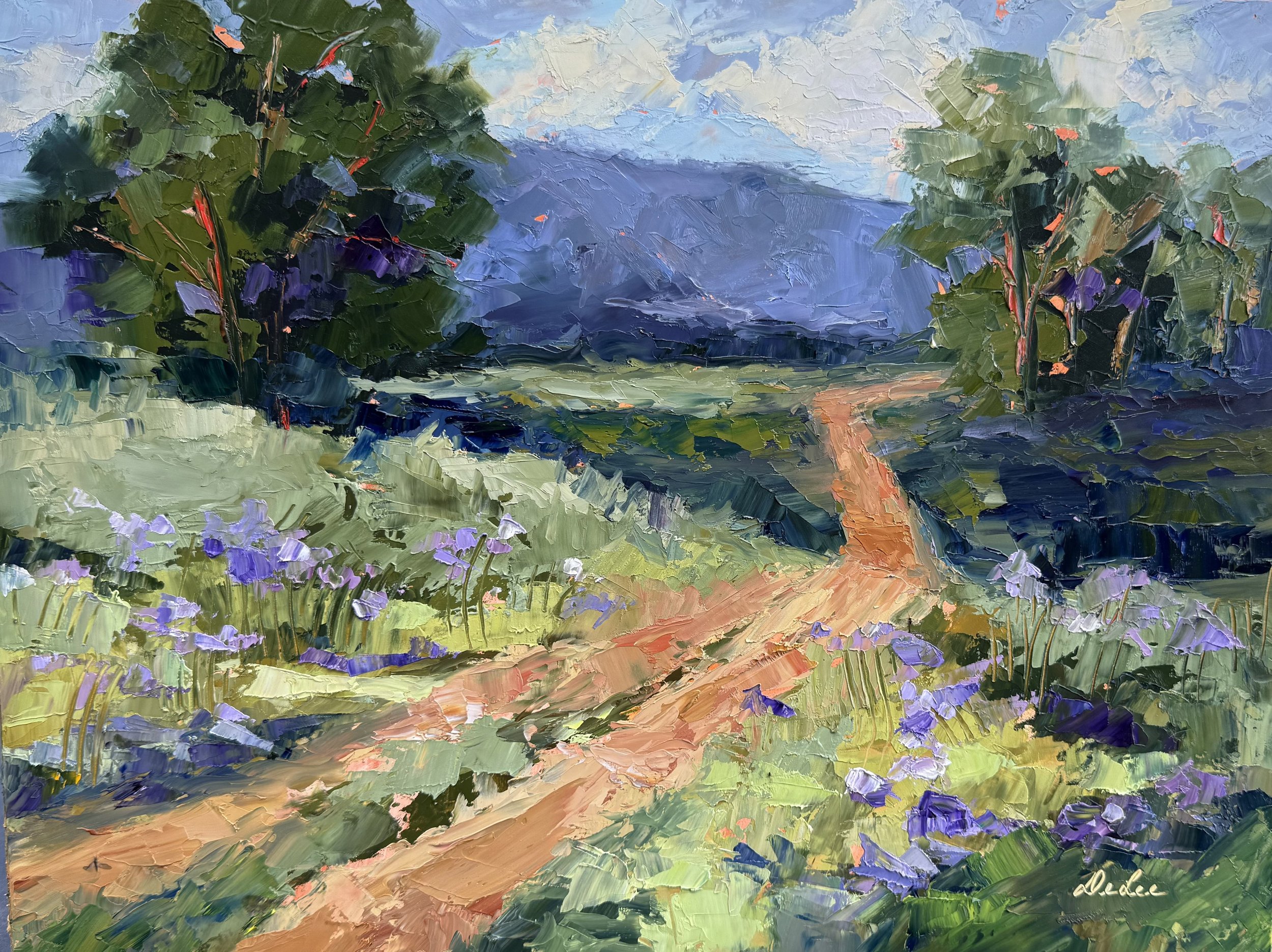 The Dirt Road
Oil, 12 x 16 
Sold