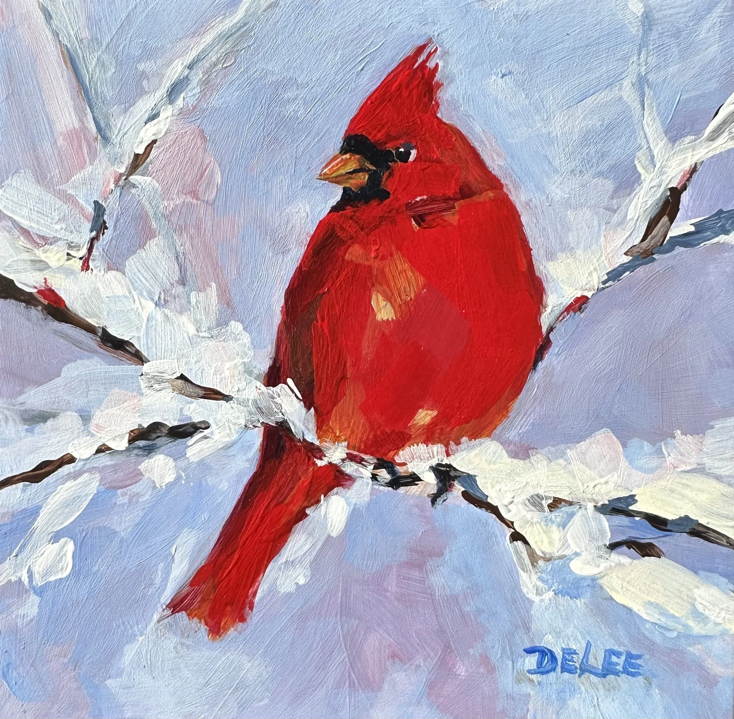 Cardinal
Acrylic, 8 x 8
Sold