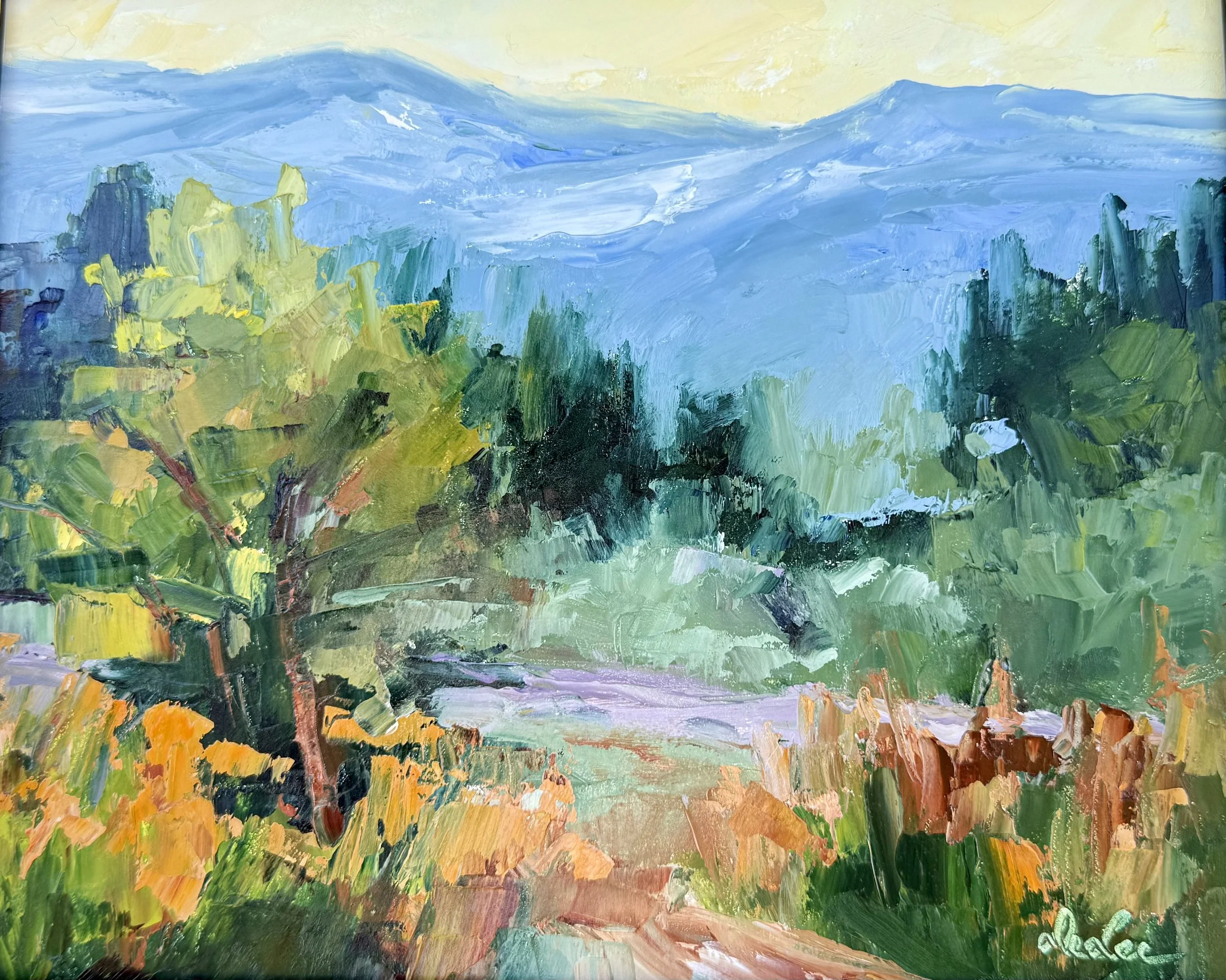 Early Morning Pleasure
Oil, 8 x 10 
Sold