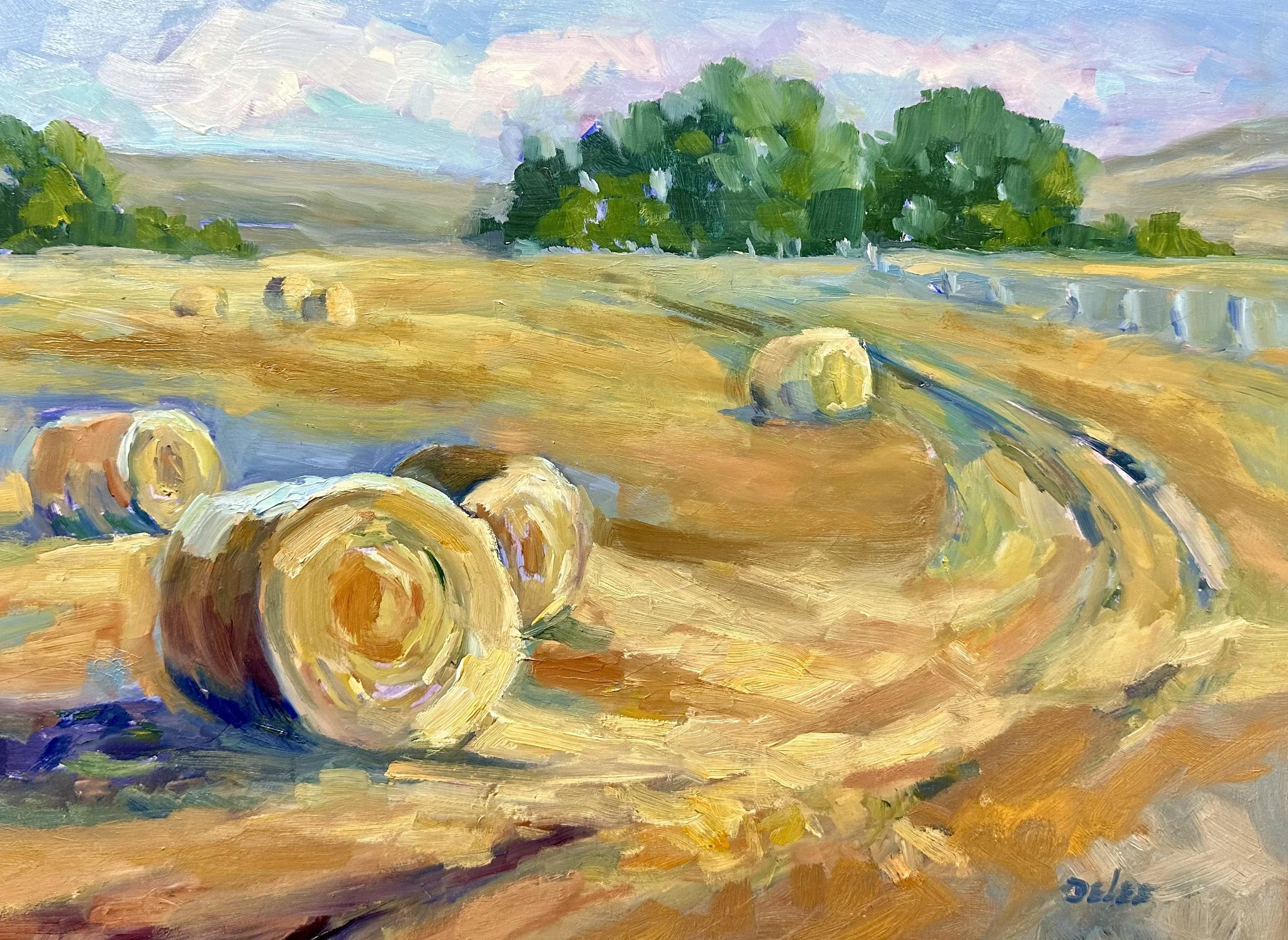 Round and Round We Go
Oil, 12 x 16
Available