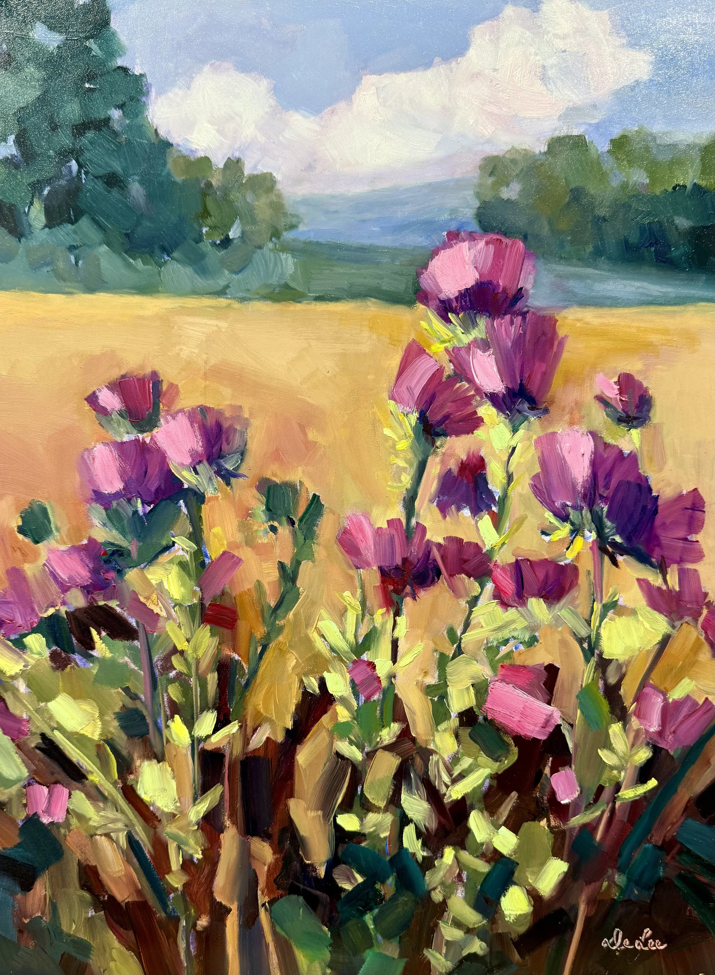 Thistle Patch
Oil, 12 x 16
Sold