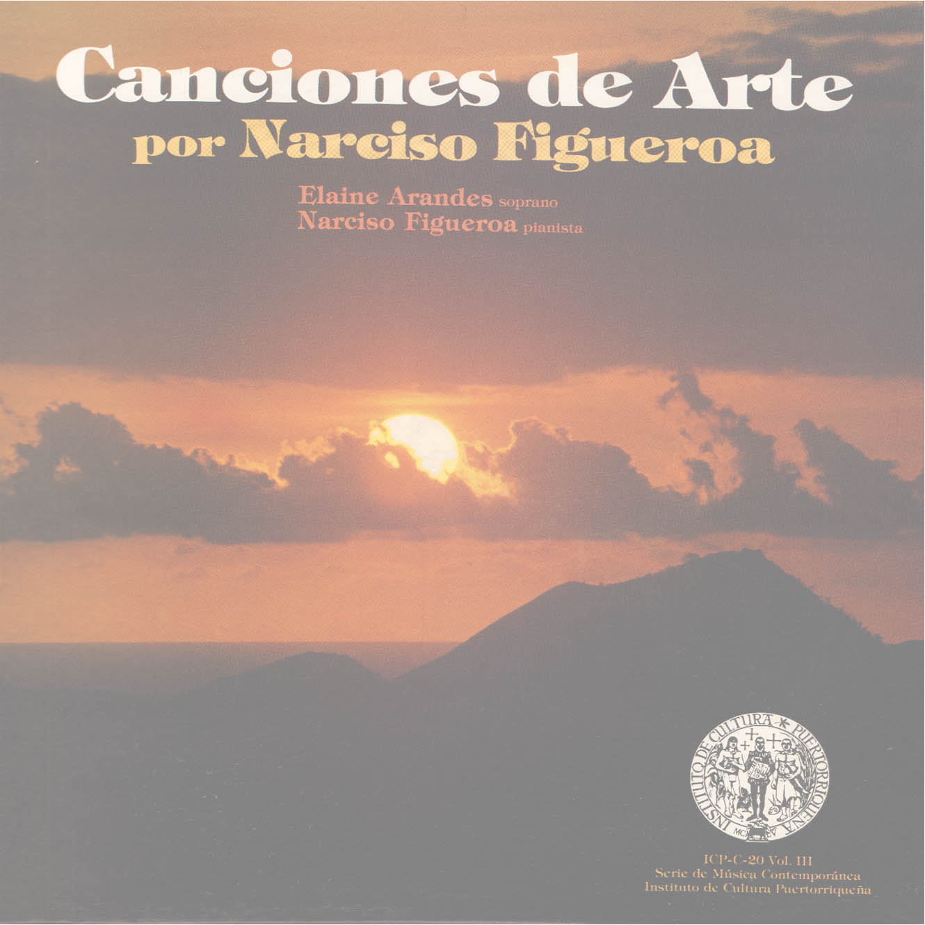 Canciones de Arte Vol. 3: Canciones de Arte por Narciso Figueroa