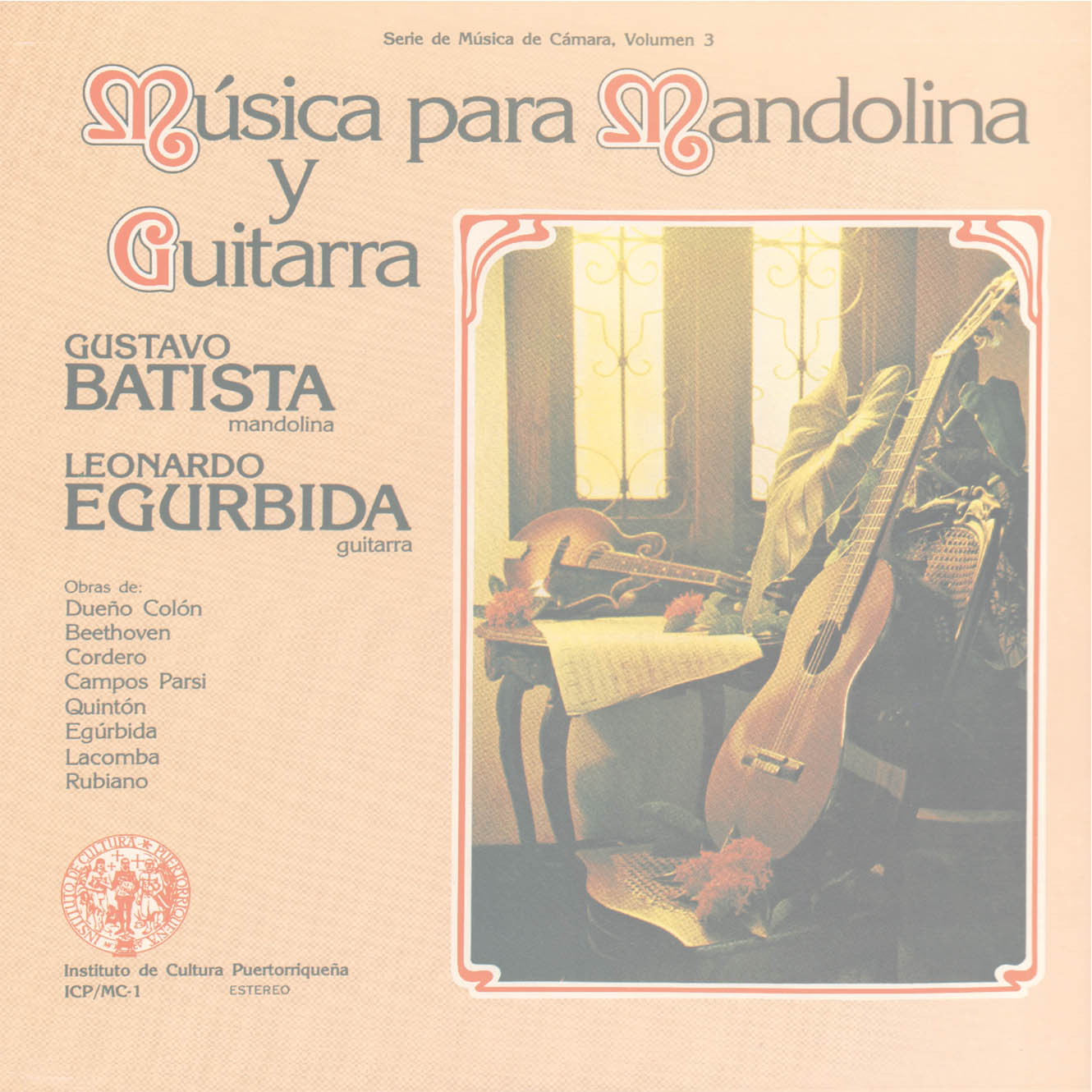 Música para Mandolina y Guitarra - Batista y Egúrbida