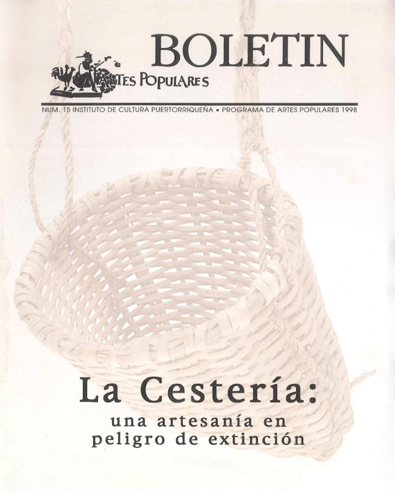 Boletín de Artes Populares Vol. 1, # 15 | 1998