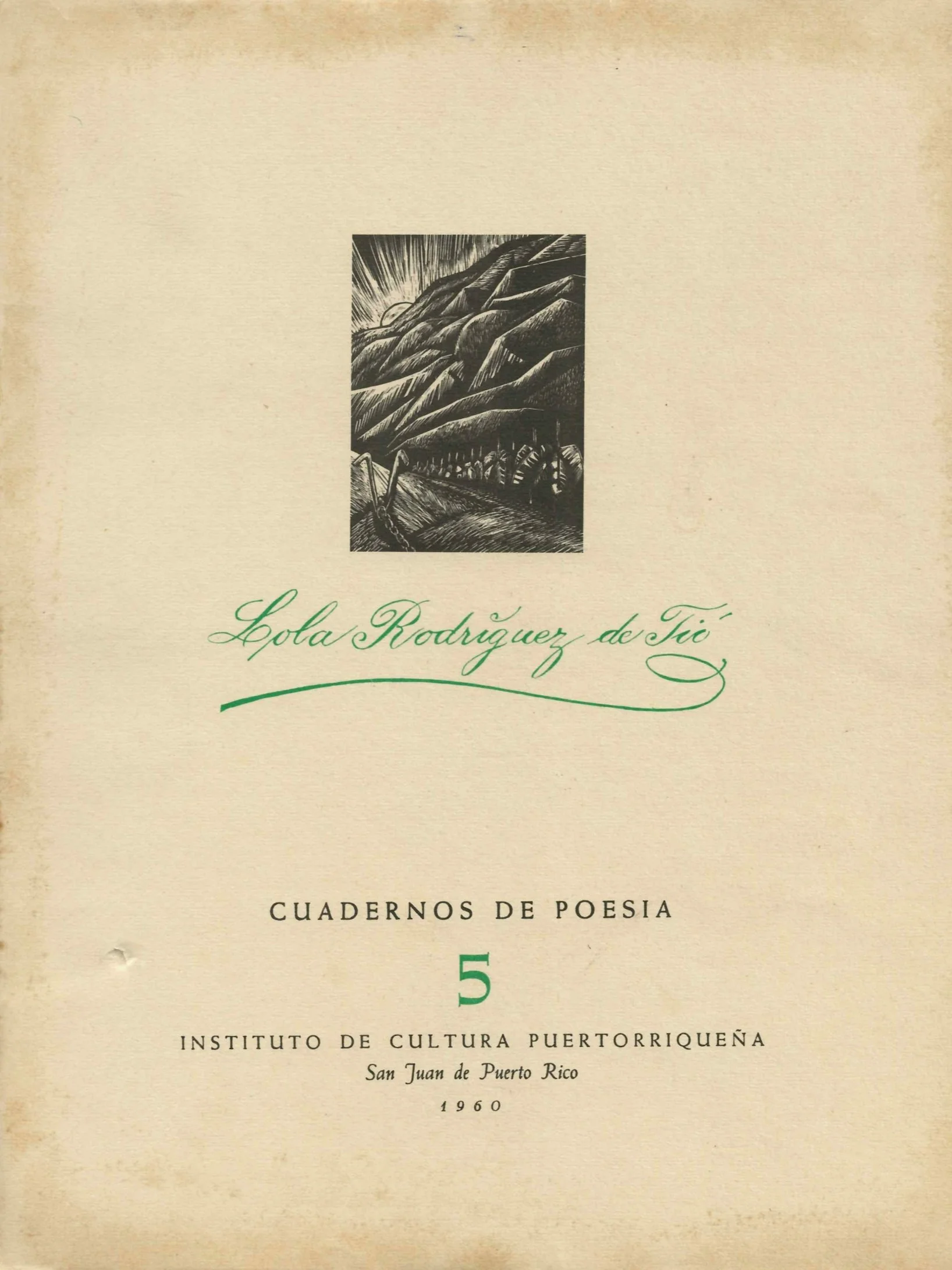 Lola Rodríguez de Tió, 1960