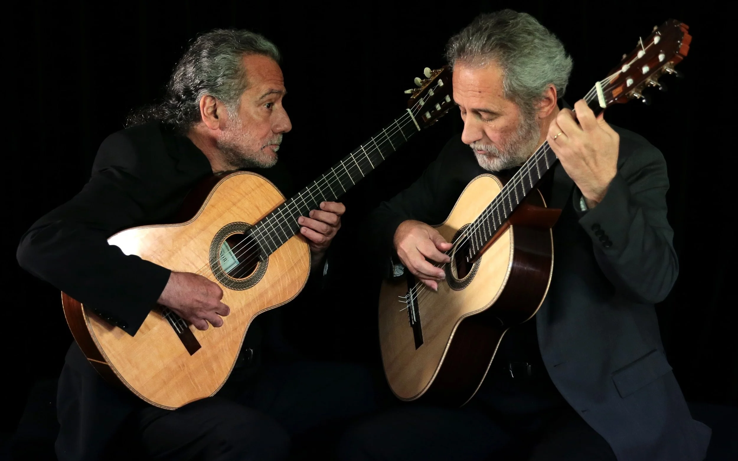 Sérgio y Odair Assad en concierto de despedida